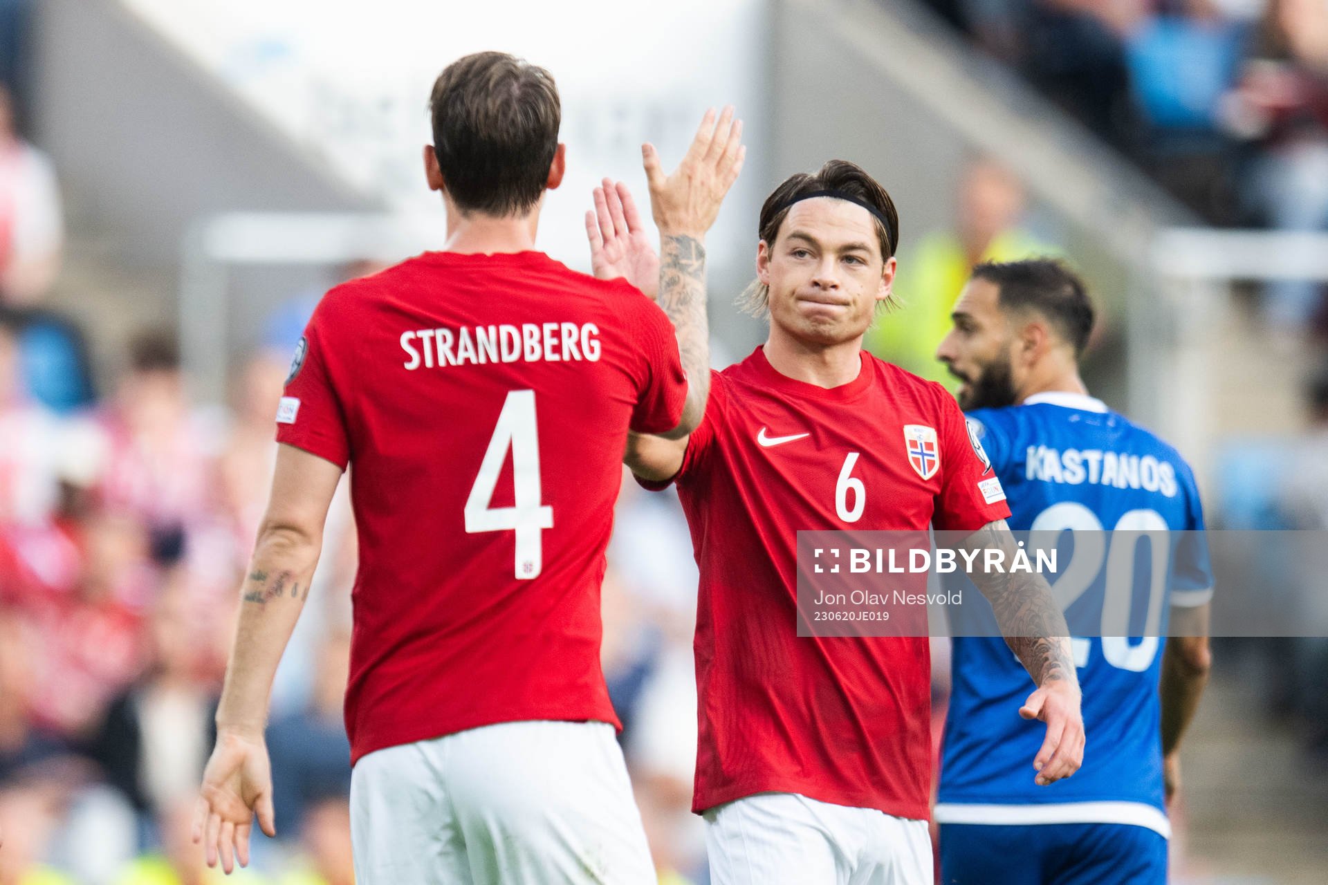 Stefan Strandberg and Patrick Berg of Norway