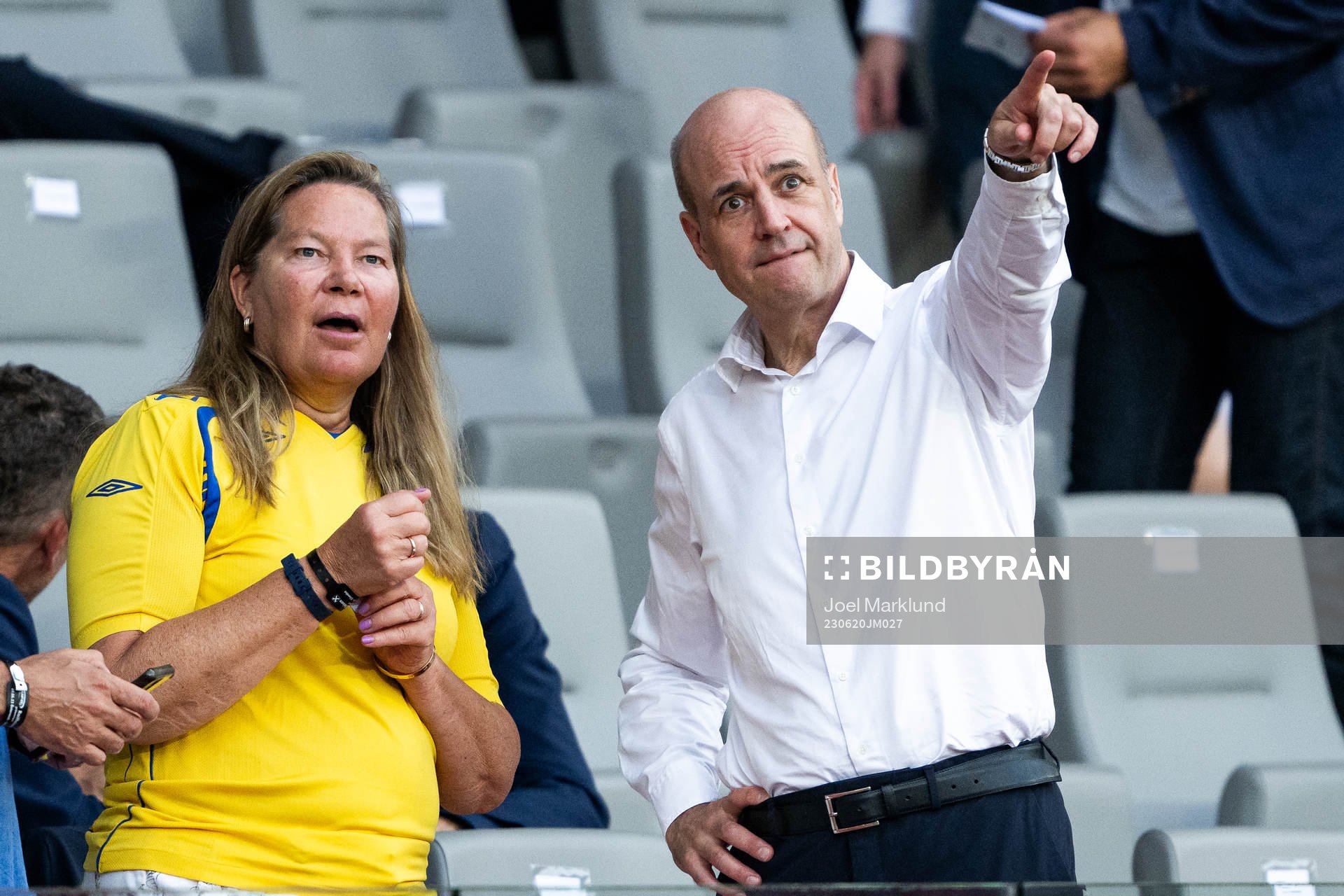 Fredrik Reinfeldt, president of the Swedish Football