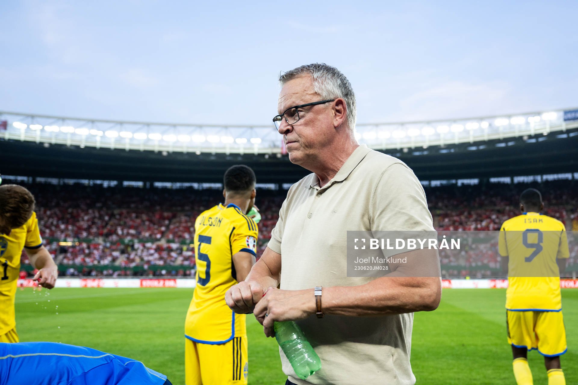 Head coach Janne Andersson of Sweden