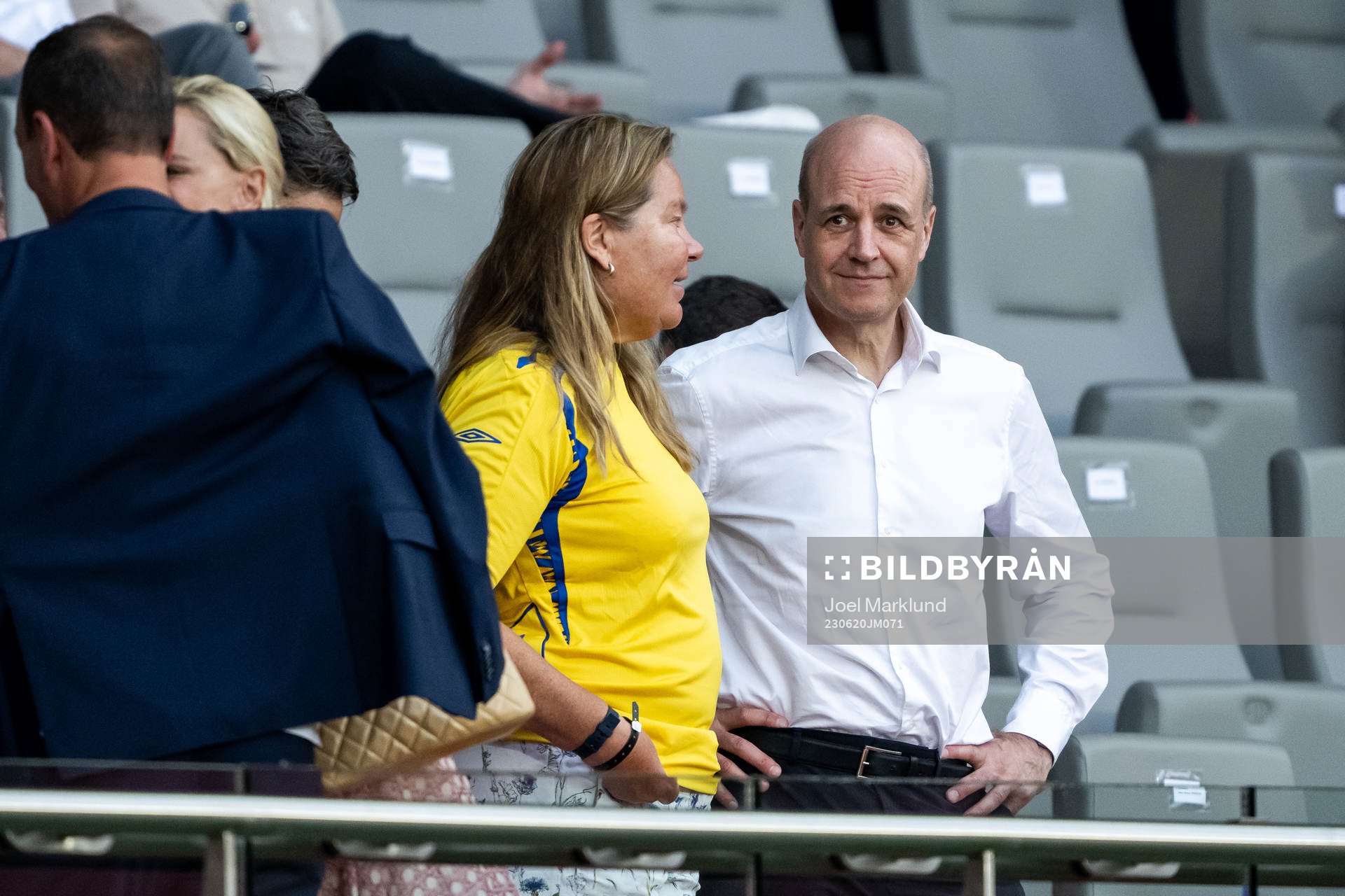 Fredrik Reinfeldt, president of the Swedish Football