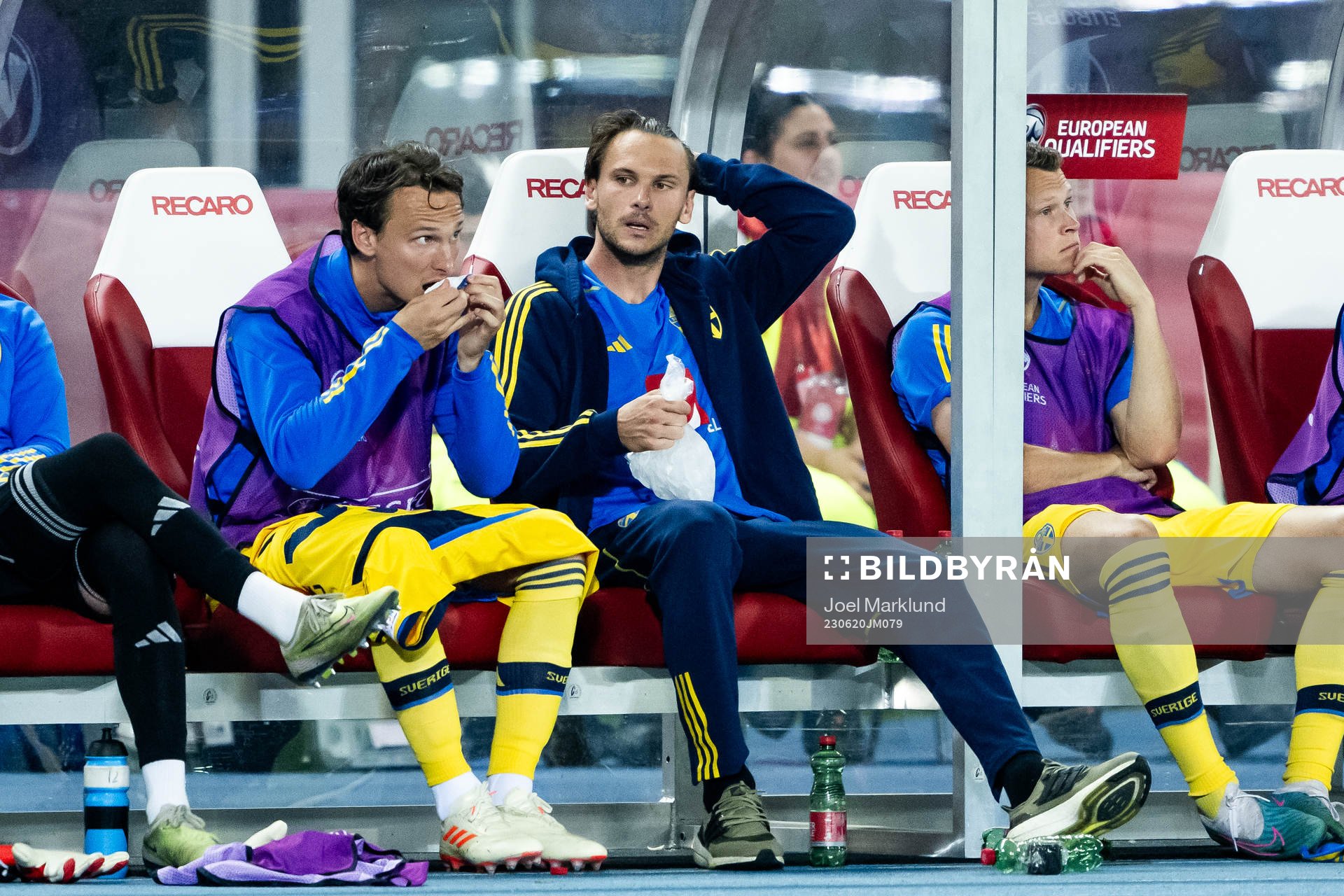 Hjalmar Ekdal and Albin Ekdal of Sweden