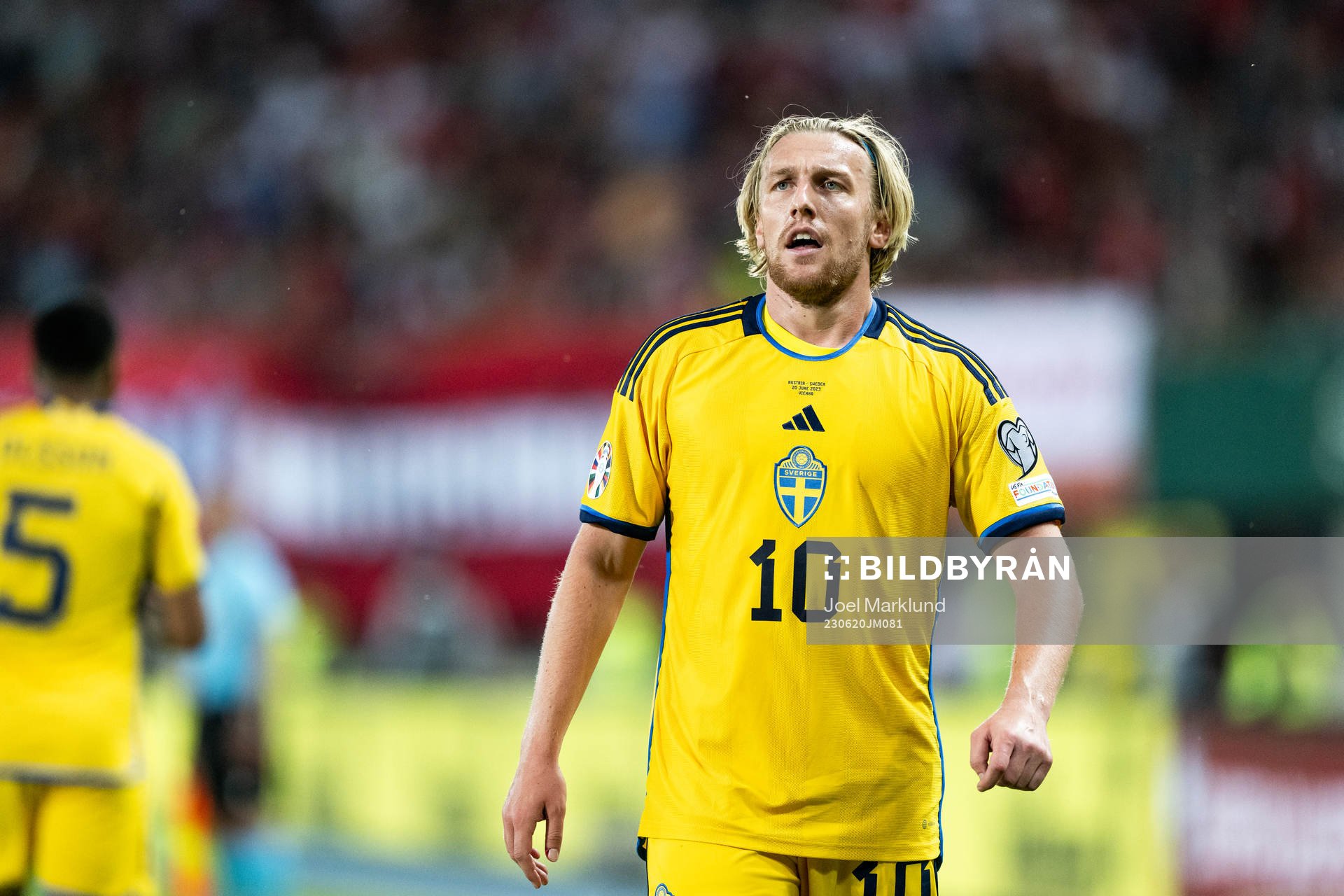 Emil Forsberg of Sweden
