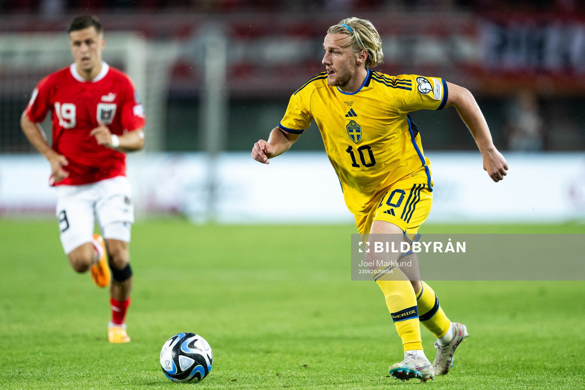 Emil Forsberg of Sweden