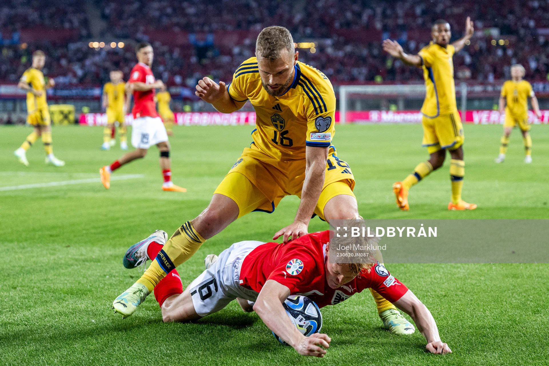 Jesper Karlström of Sweden and Nicolas Seiwald of Austria