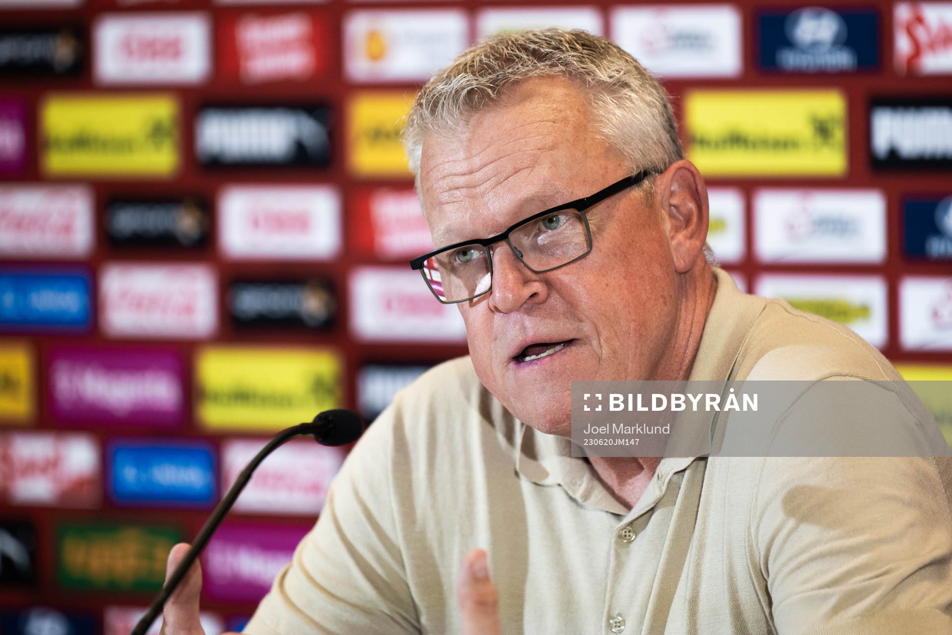 Head coach Janne Andersson