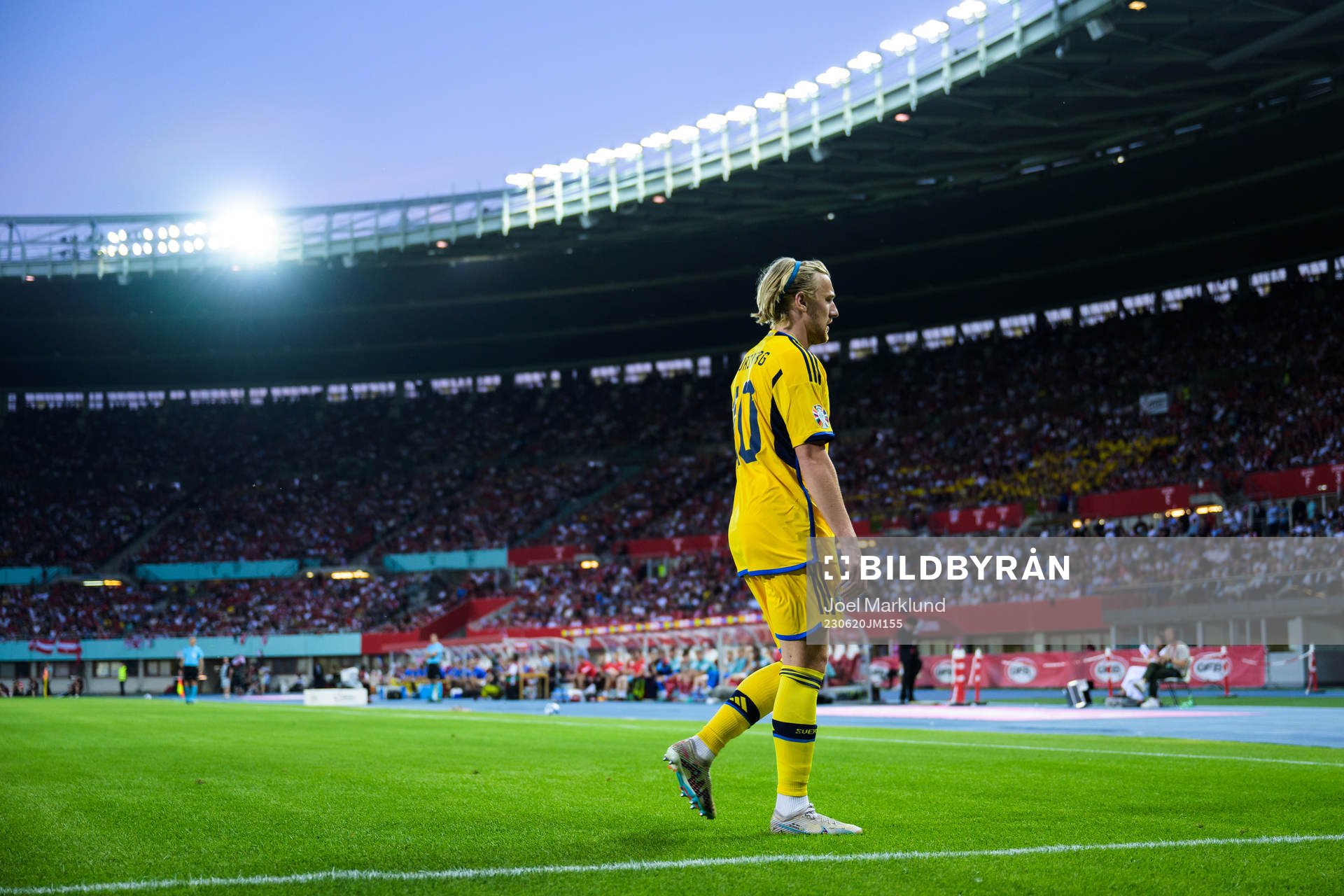 Emil Forsberg of Sweden