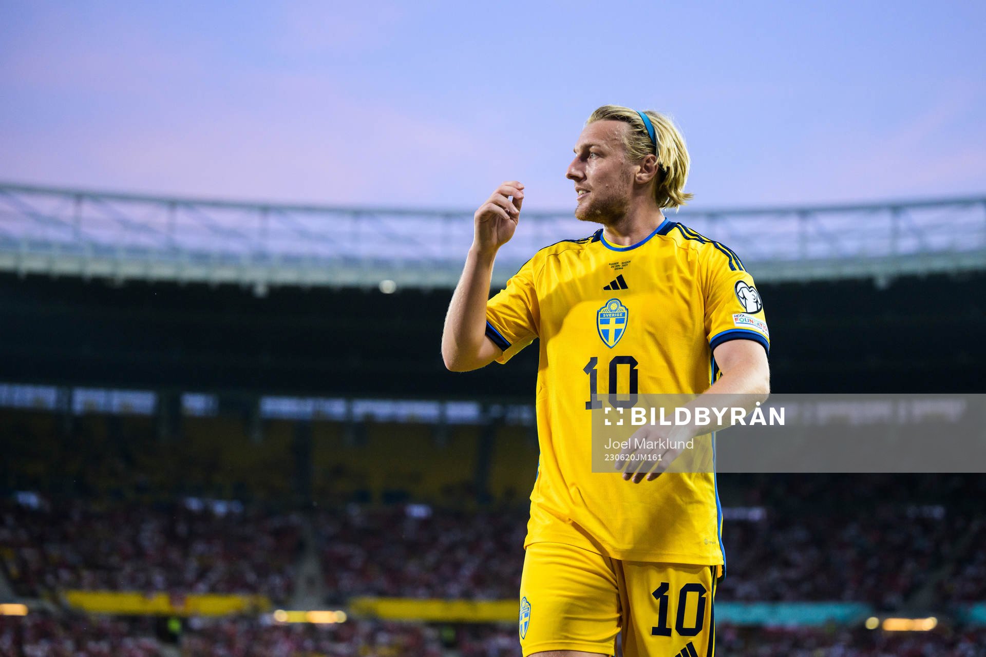 Emil Forsberg of Sweden
