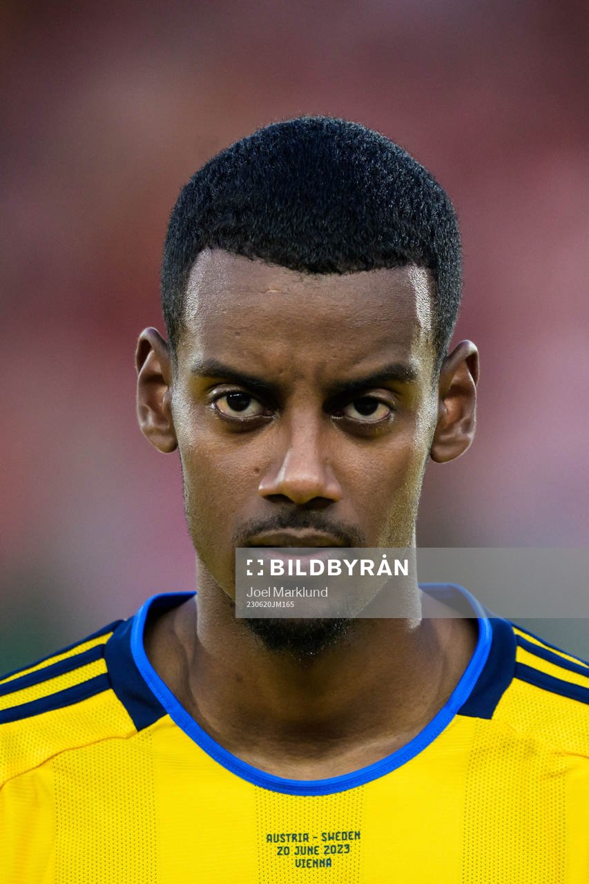 Alexander Isak of Sweden