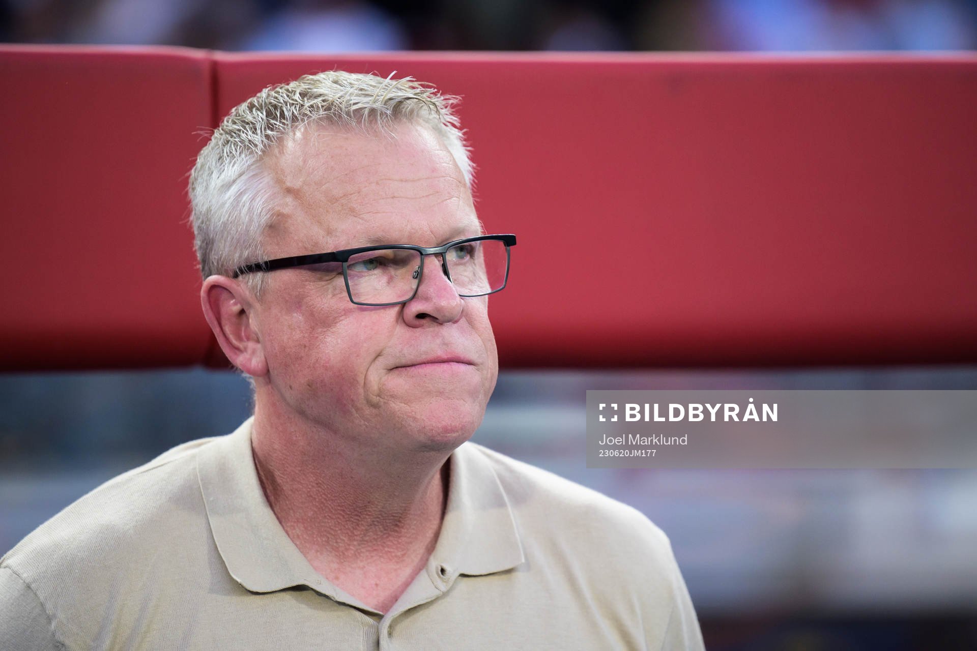 Head coach Janne Andersson of Sweden