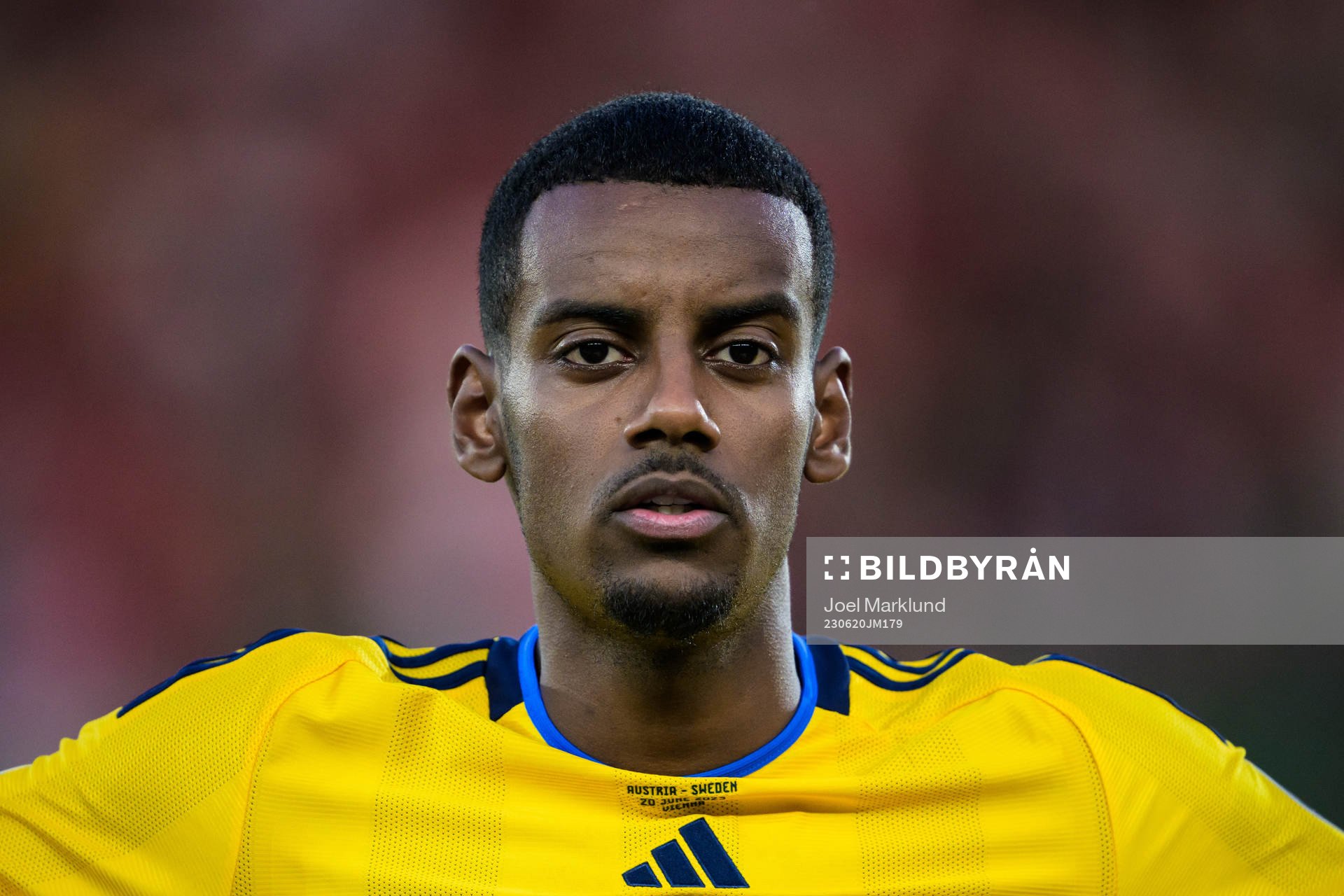 Alexander Isak of Sweden