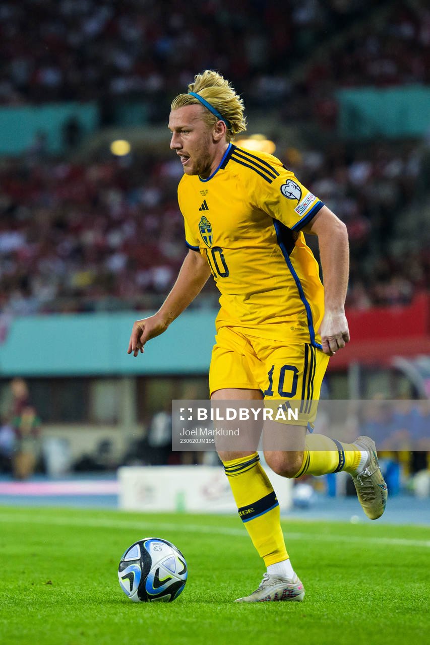 Emil Forsberg of Sweden