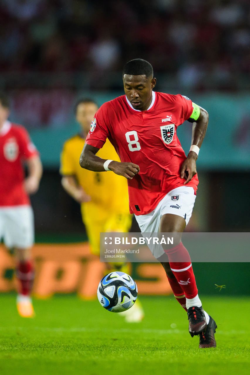 David Alaba of Austria