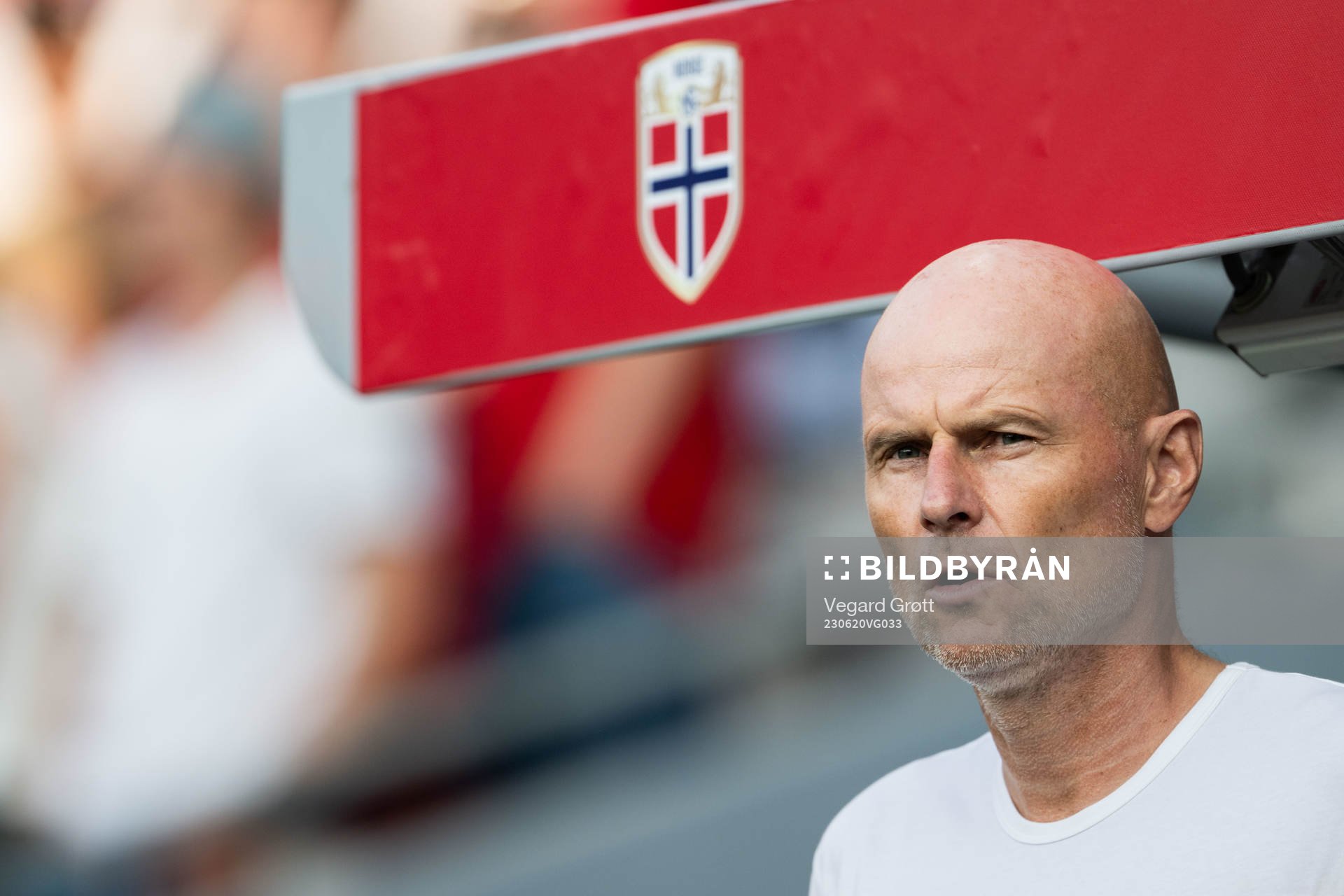 Head coach Ståle Solbakken of Norway