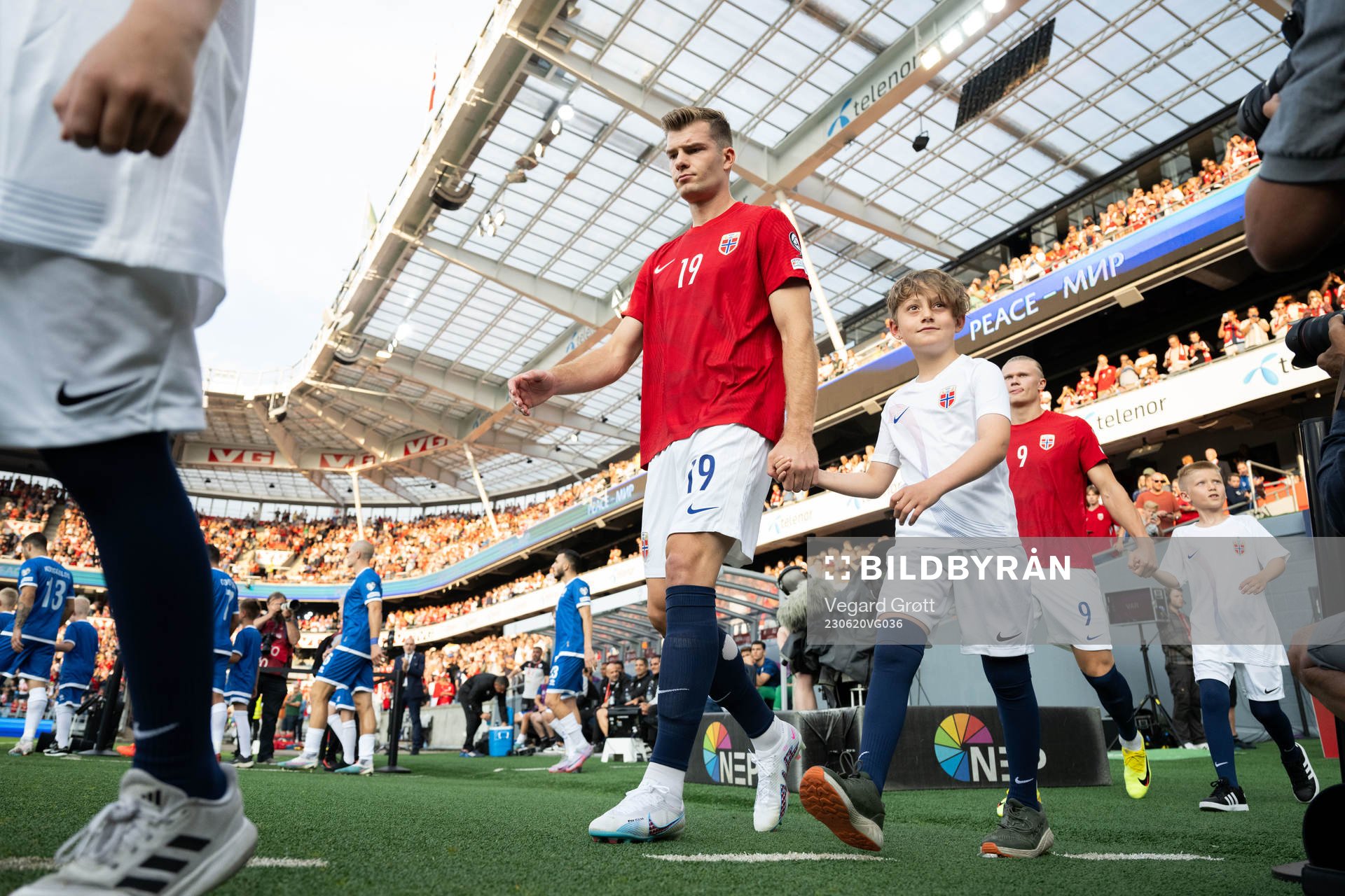 Alexander Sørloth of Norway