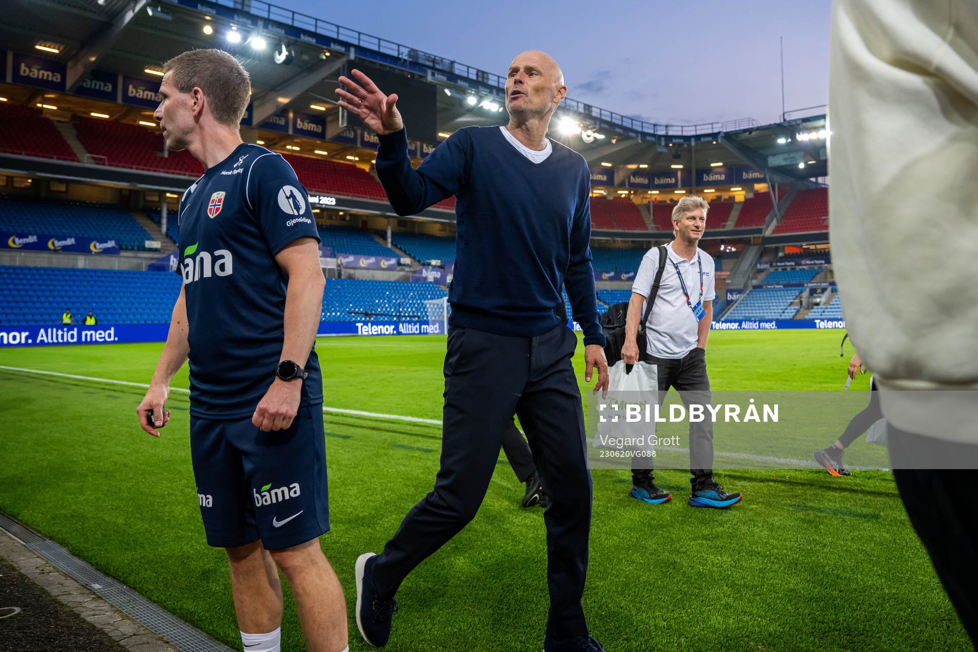 Ståle Solbakken, head coach of Norway