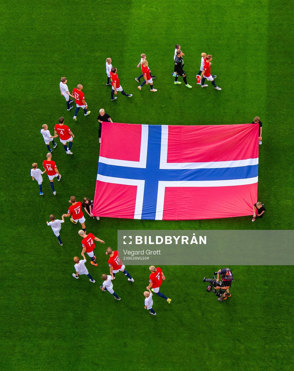 Martin Ødegaard, Stefan Strandberg, Fredrik Aursnes,