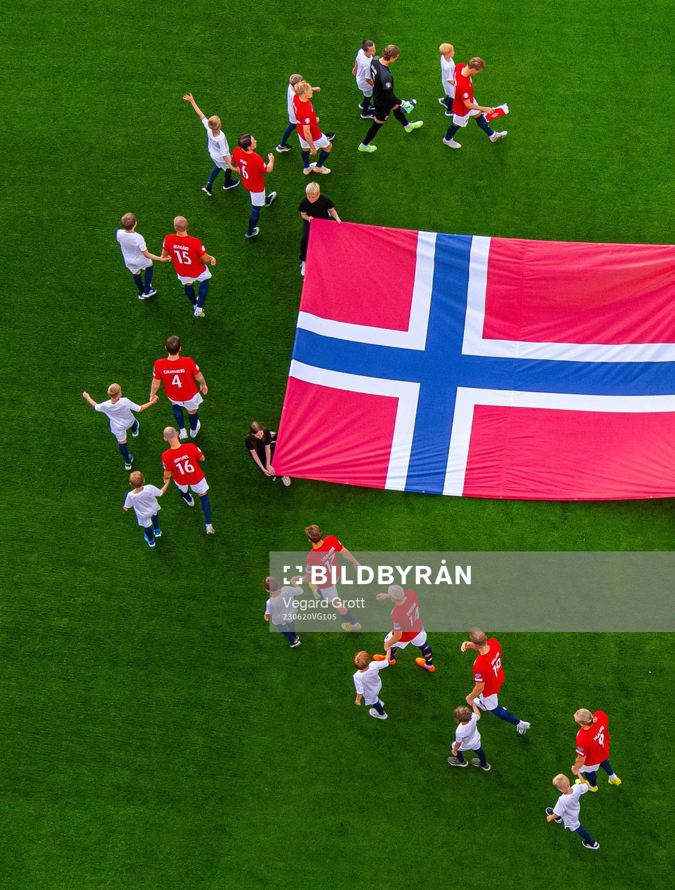 Martin Ødegaard, Stefan Strandberg, Fredrik Aursnes,