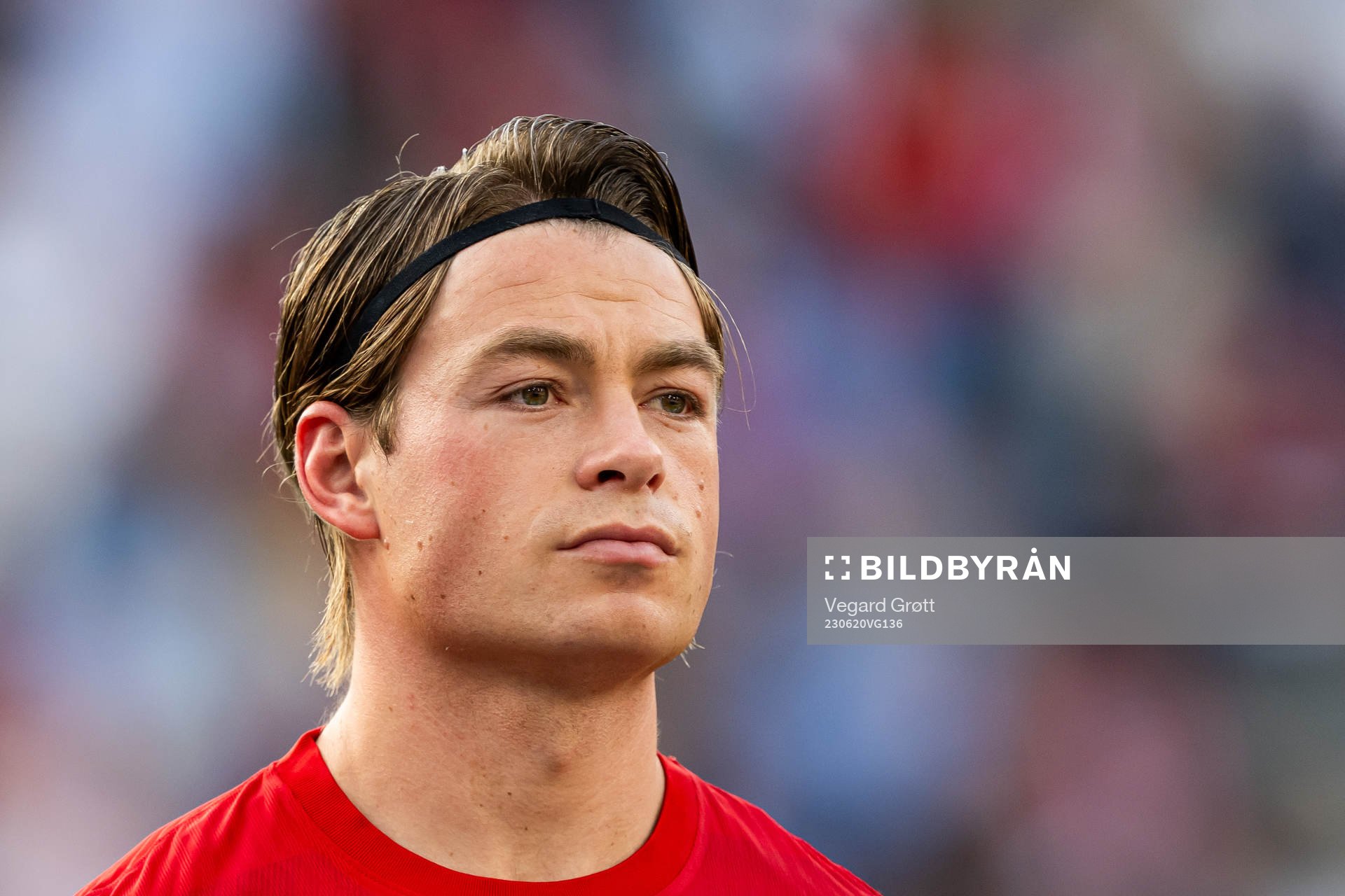 Patrick Berg of Norway line up