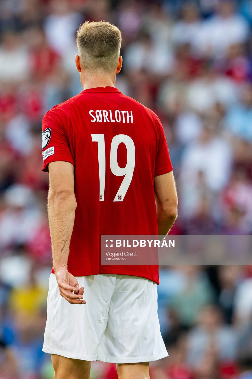 Alexander Sørloth of Norway
