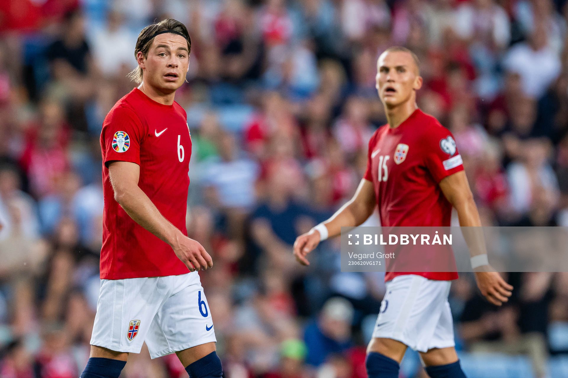 Patrick Berg and Leo Skiri Østigård of Norway