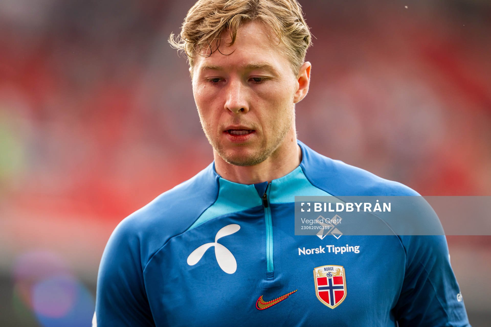 Goalkeeper Mathias Dyngeland of Norway