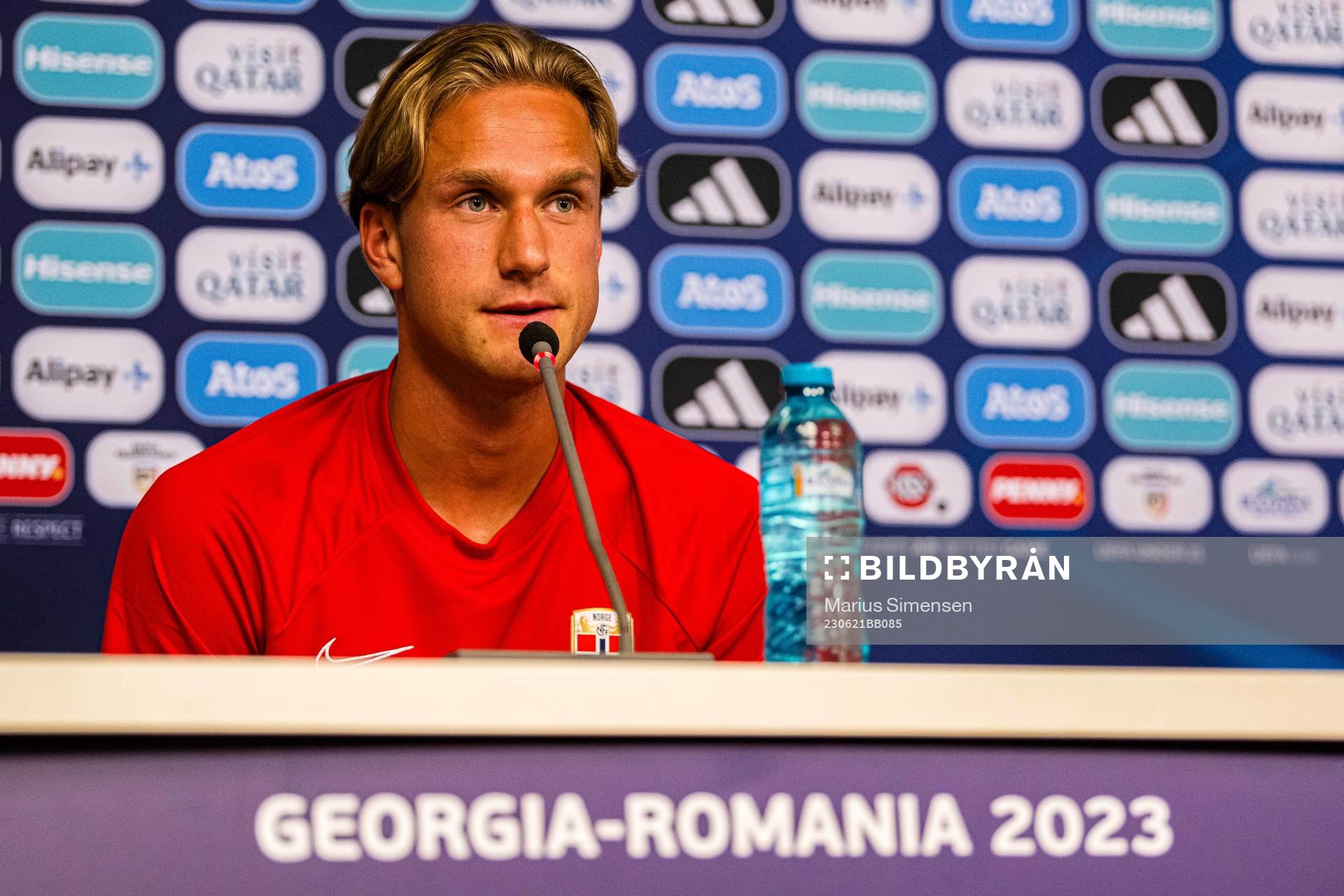 Erik Botheim of the Norwegian under-21 national football