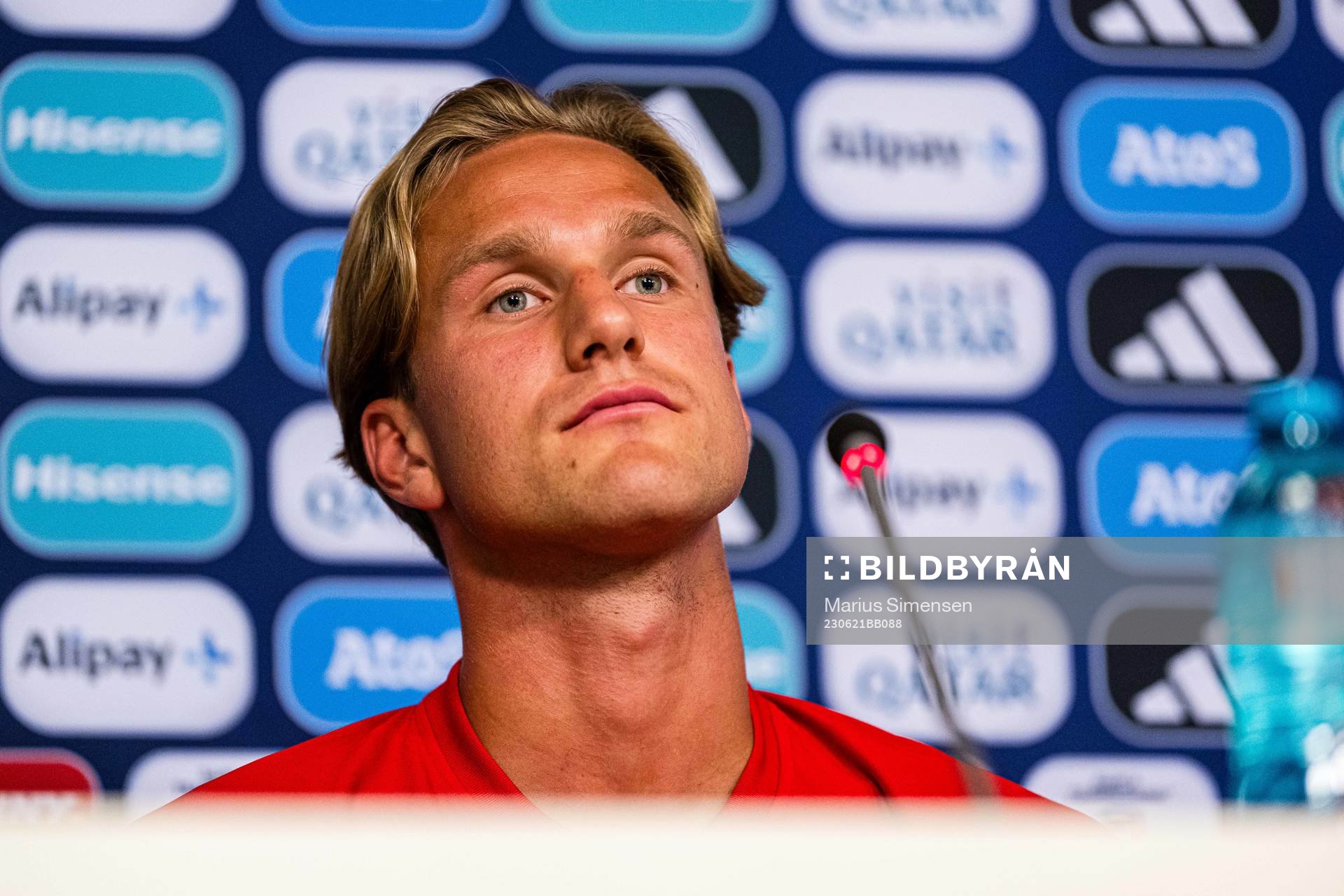 Erik Botheim of the Norwegian under-21 national football