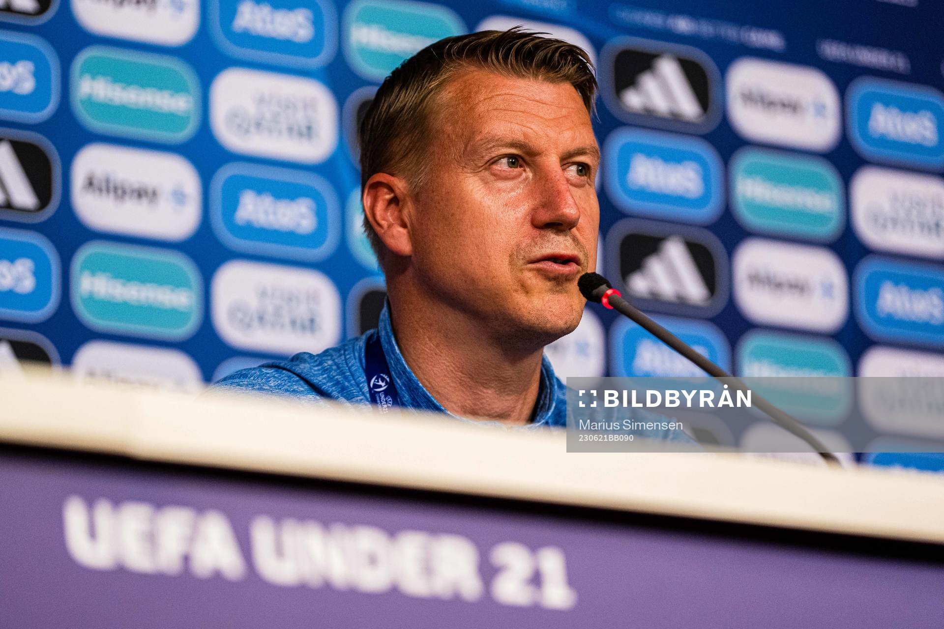 Leif Gunnar Smerud, head coach of the Norwegian under-21