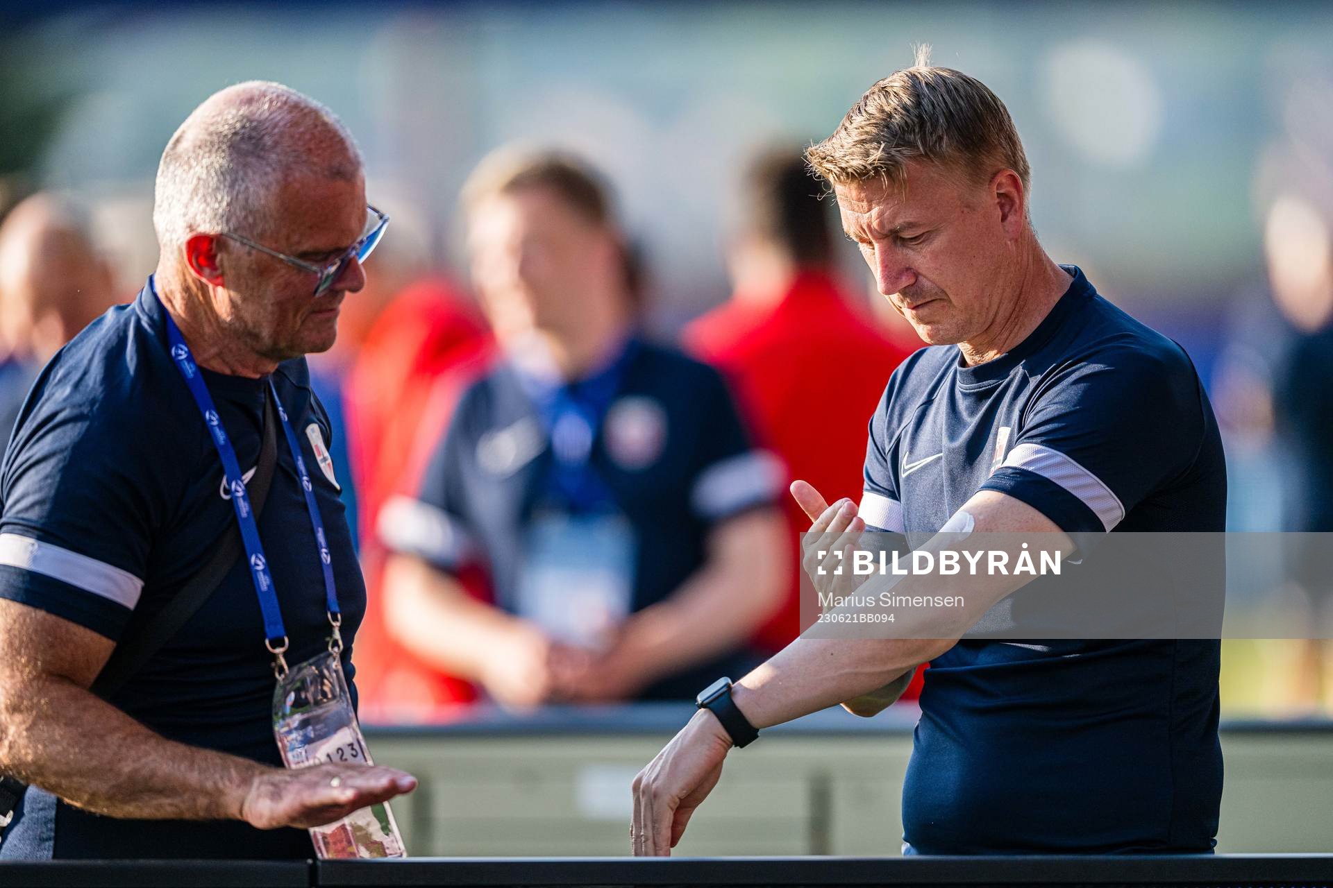 Leif Gunnar Smerud, head coach of the Norwegian under-21