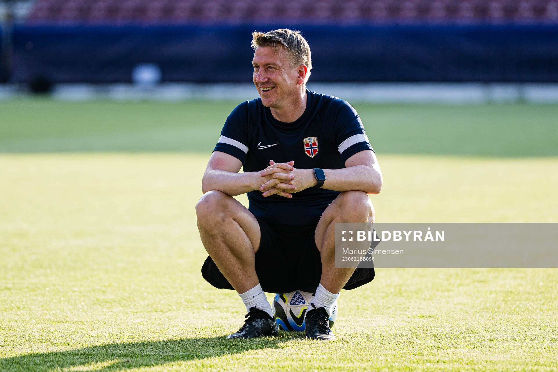 Leif Gunnar Smerud, head coach of the Norwegian under-21