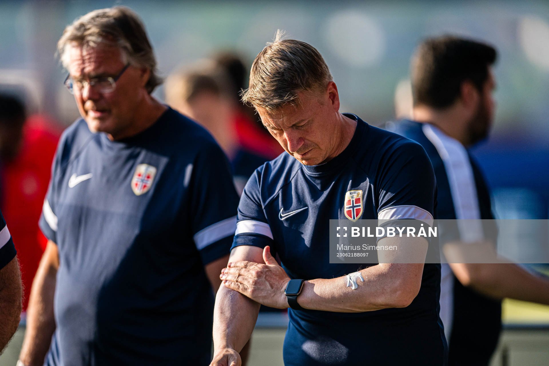 Leif Gunnar Smerud, head coach of the Norwegian under-21