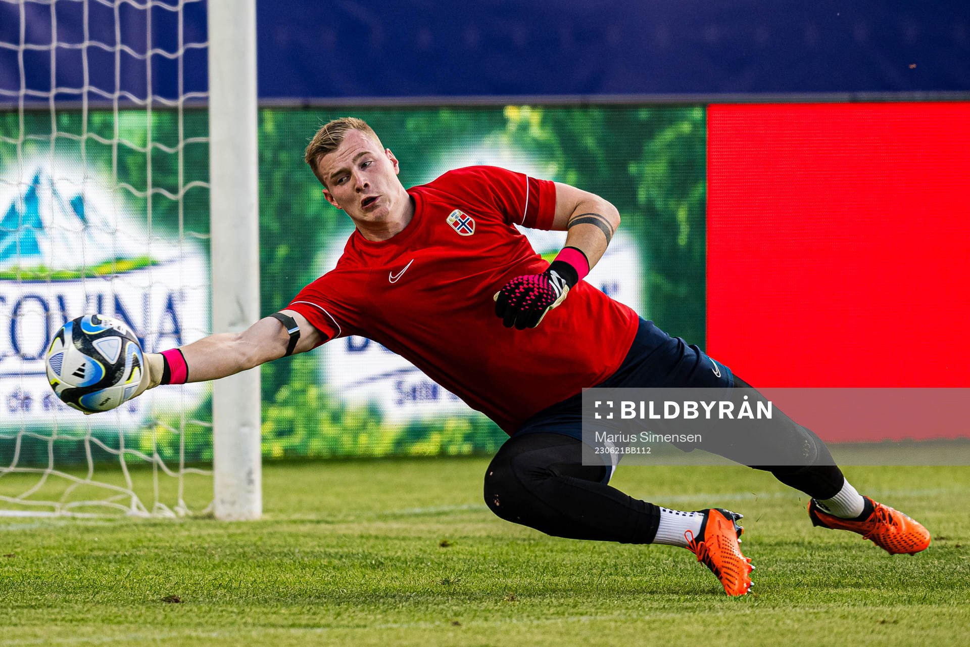 Kristoffer Klaesson of the Norwegian under-21 national