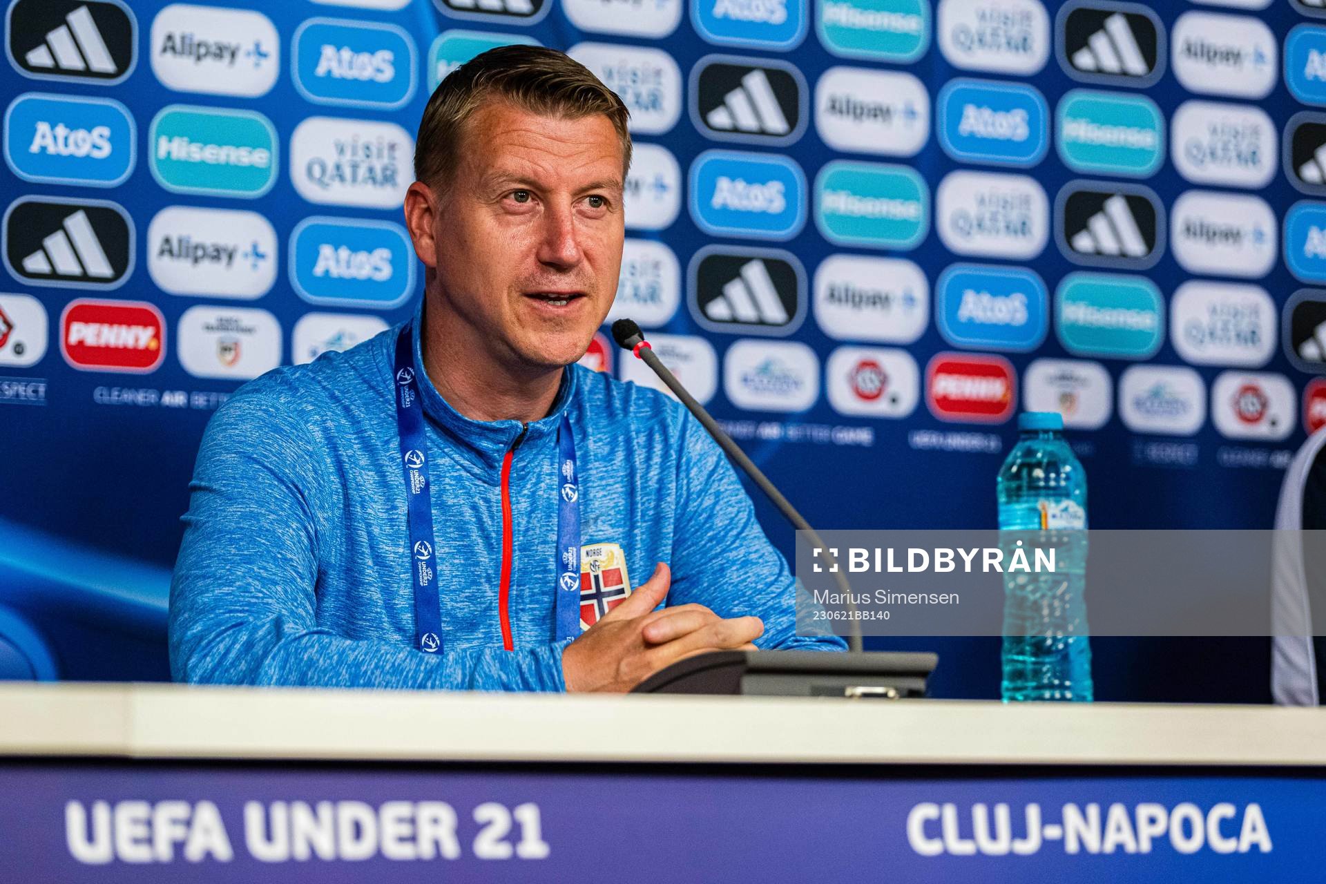 Leif Gunnar Smerud, head coach of the Norwegian under-21