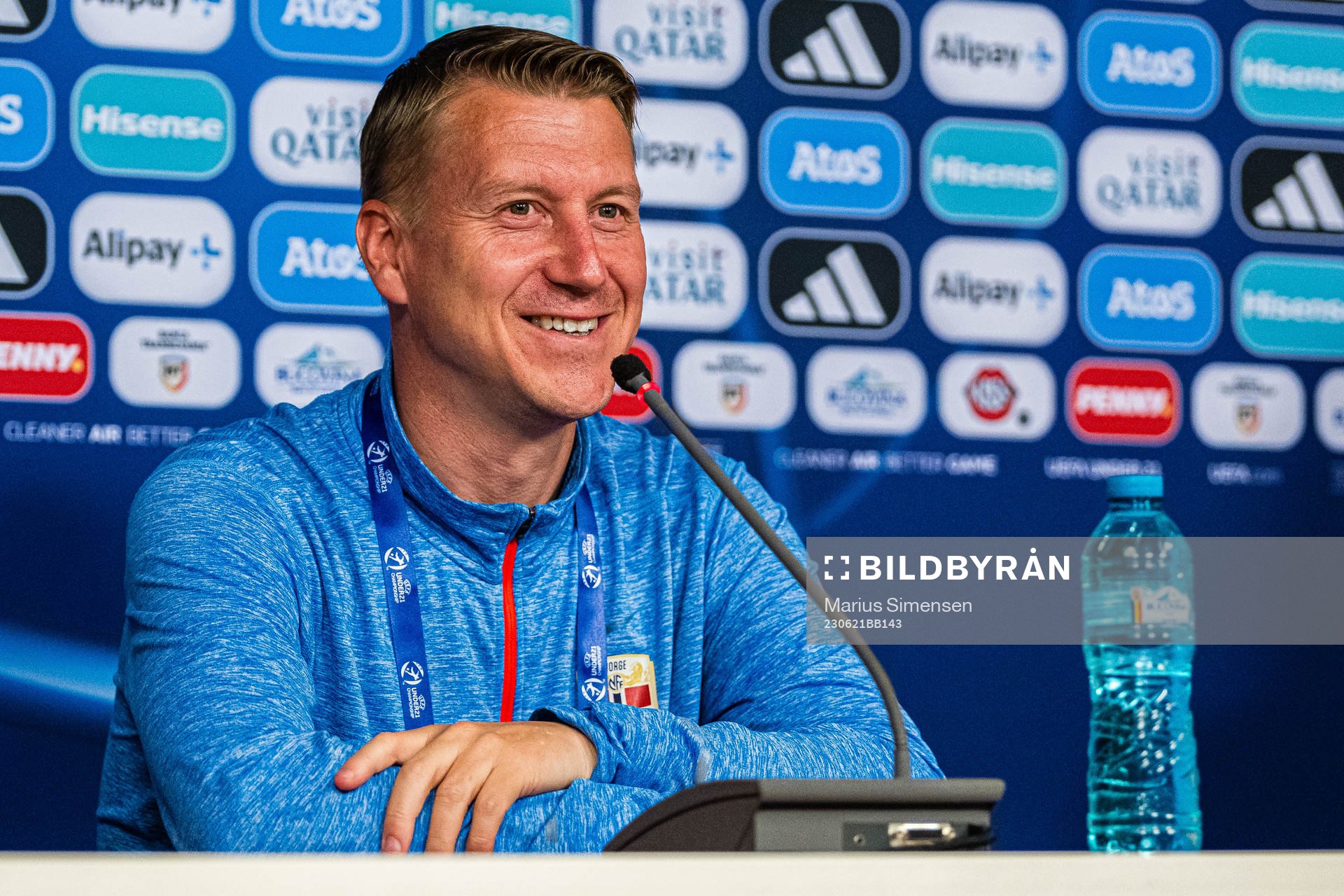 Leif Gunnar Smerud, head coach of the Norwegian under-21