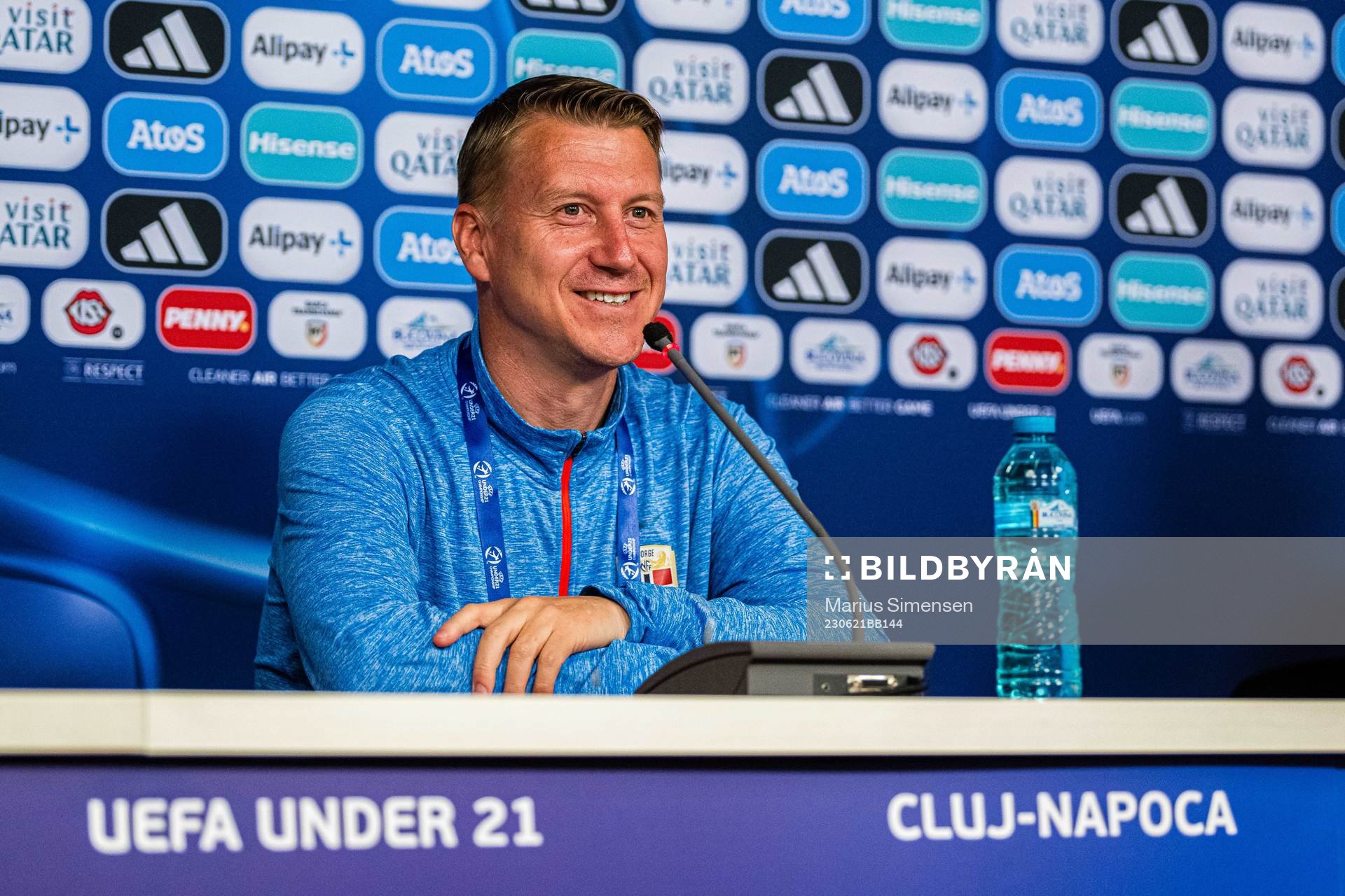 Leif Gunnar Smerud, head coach of the Norwegian under-21
