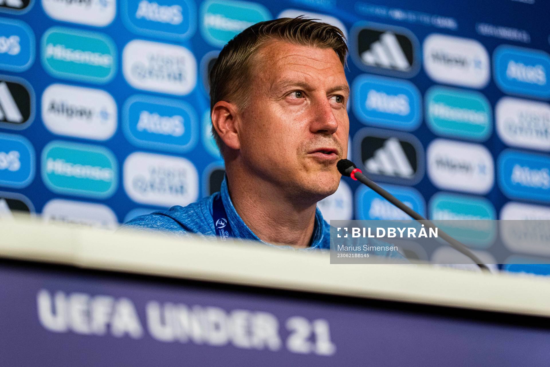 Leif Gunnar Smerud, head coach of the Norwegian under-21