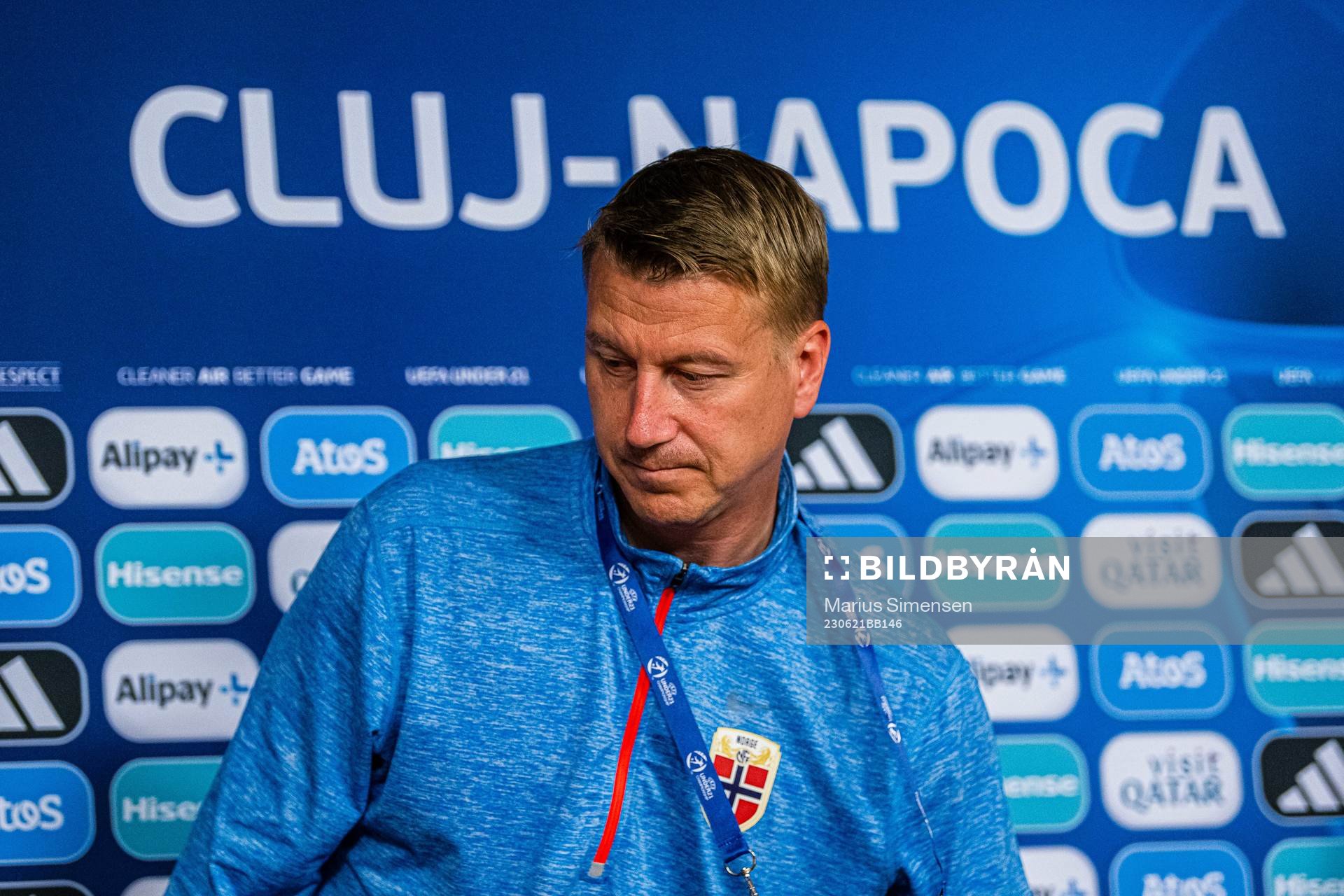 Leif Gunnar Smerud, head coach of the Norwegian under-21