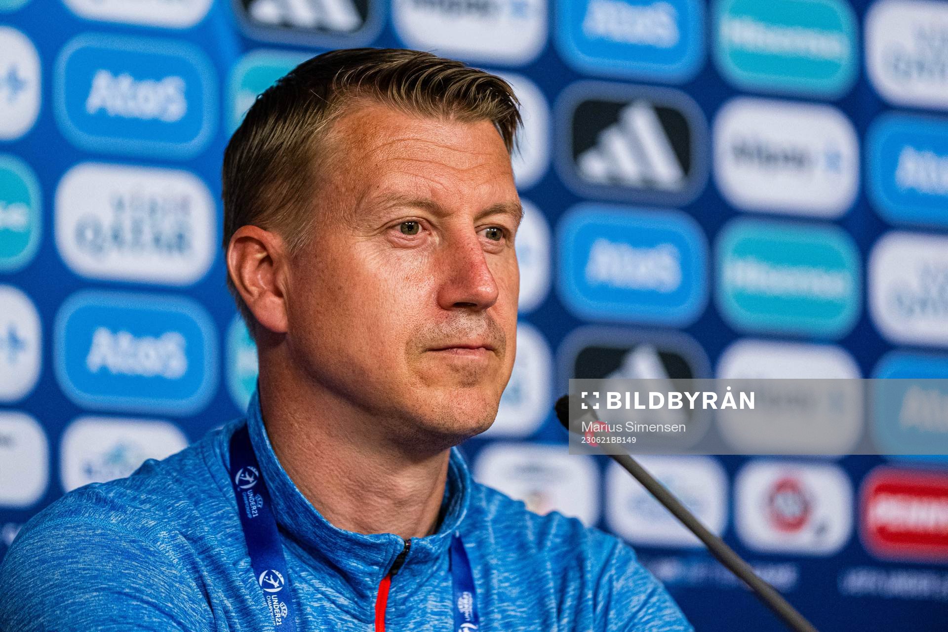 Leif Gunnar Smerud, head coach of the Norwegian under-21
