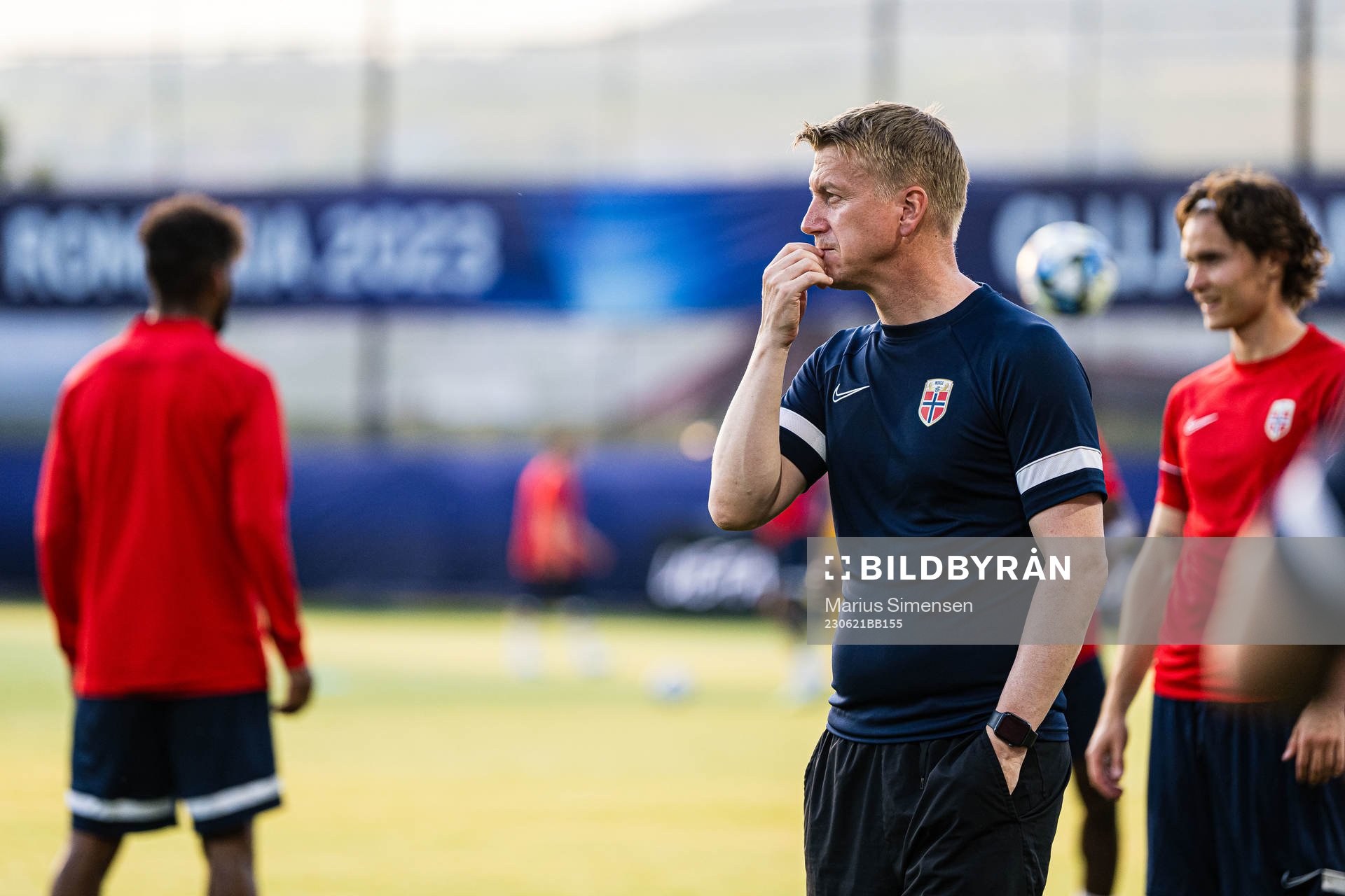 Leif Gunnar Smerud, head coach of the Norwegian under-21