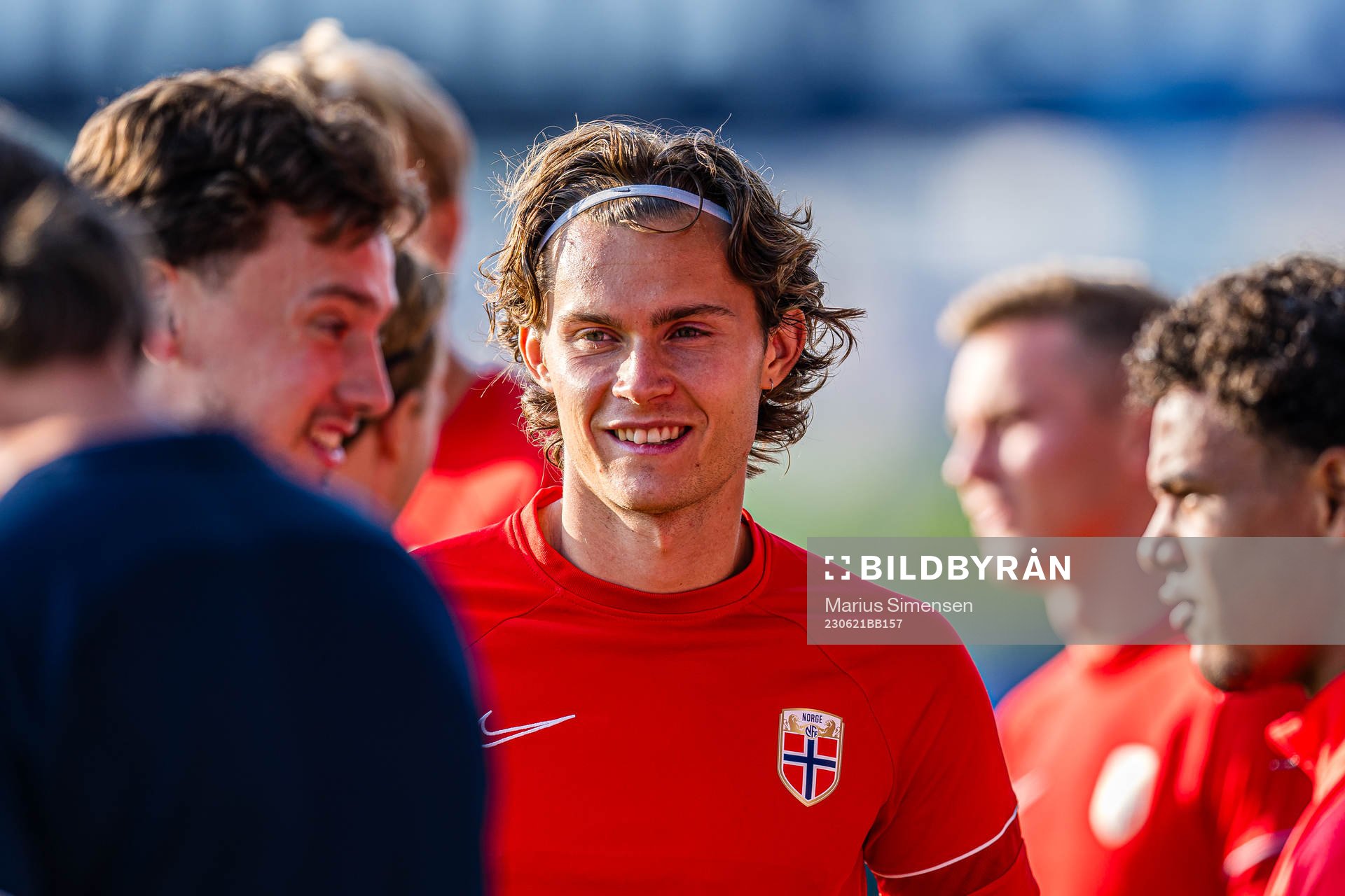 Markus Solbakken of the Norwegian under-21 national