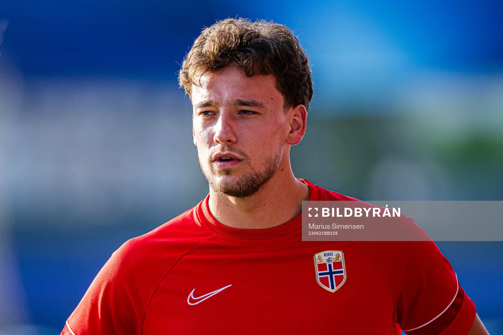 Colin Rösler of the Norwegian under-21 national football