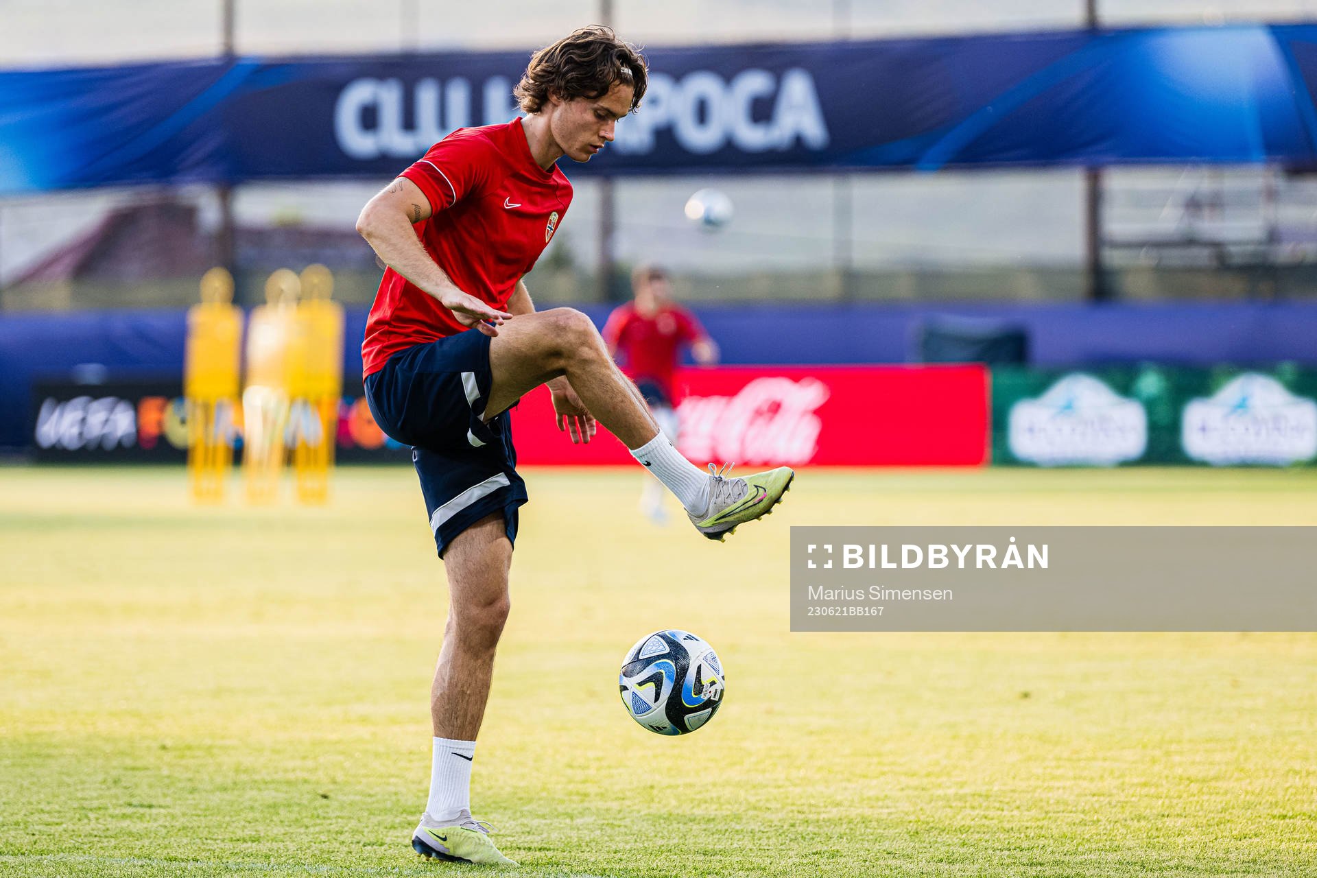 Markus Solbakken of the Norwegian under-21 national
