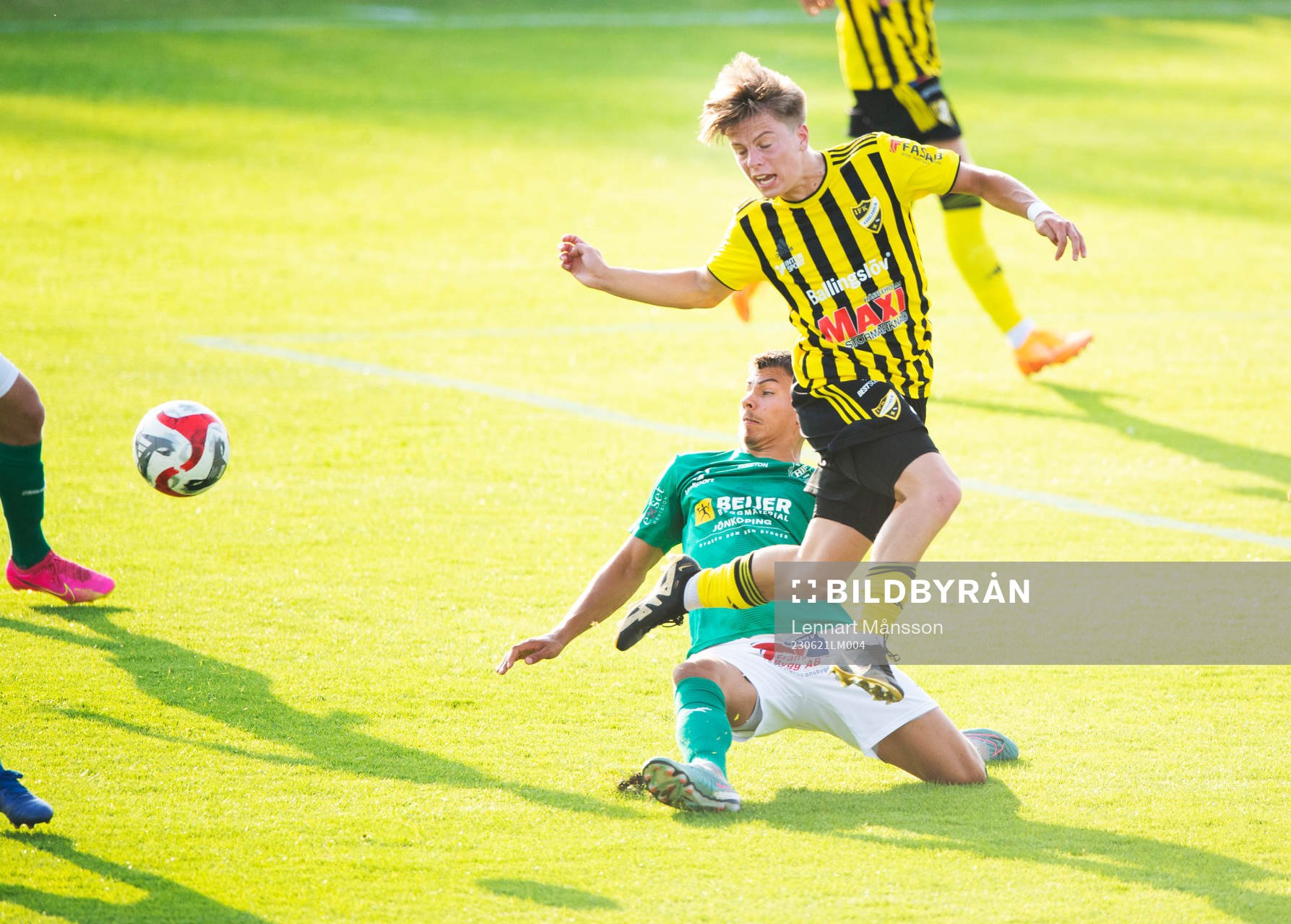 IFK Hässleholms Jussi Tikkanen i matchen i division 2