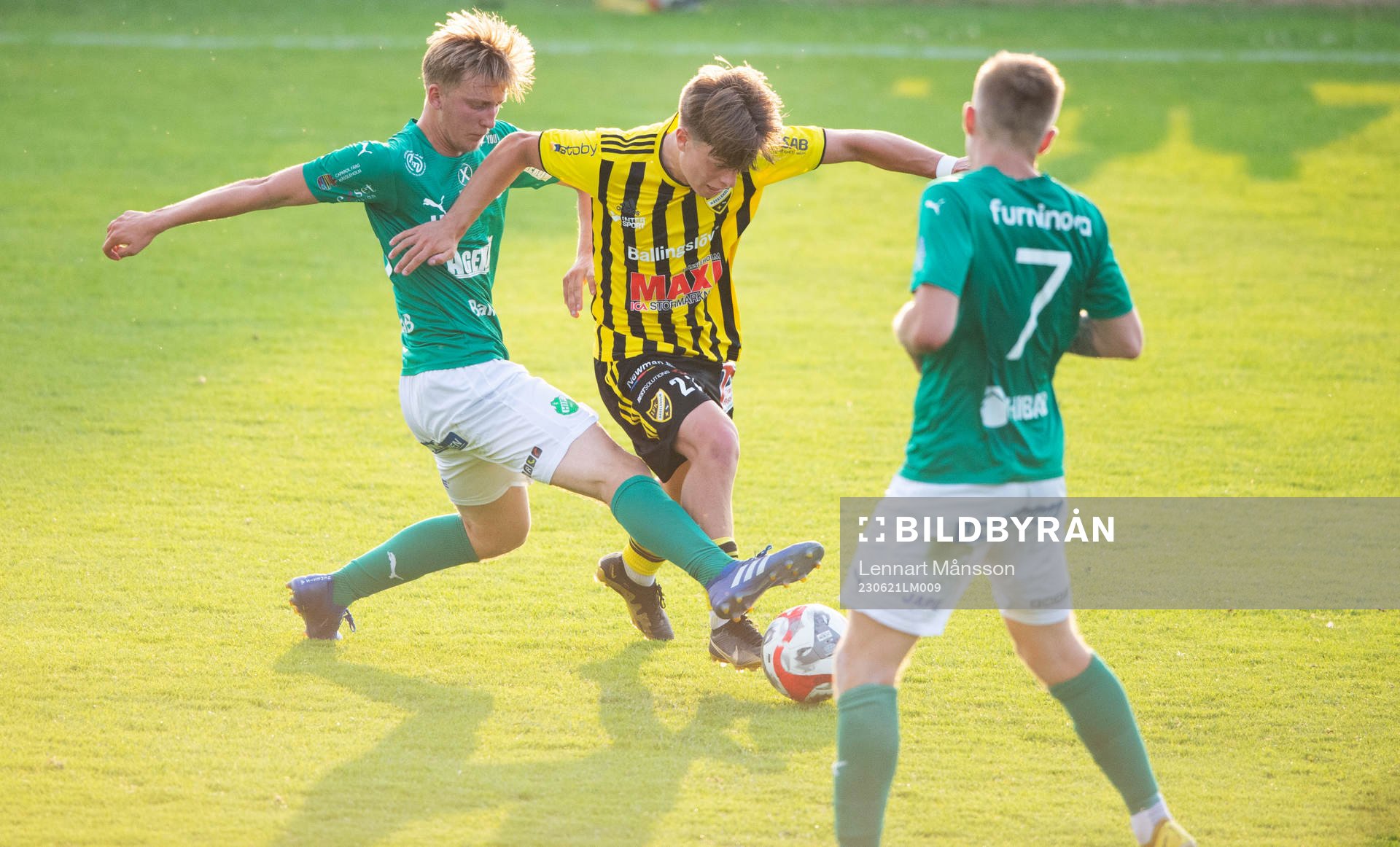 IFK Hässleholms Jussi Tikkanen i matchen i division 2