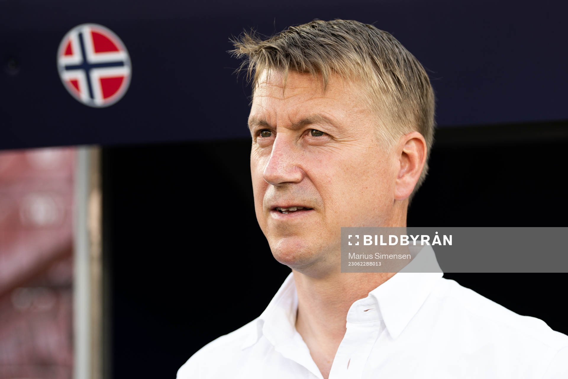 Head coach Leif Gunnar Smerud of Norway