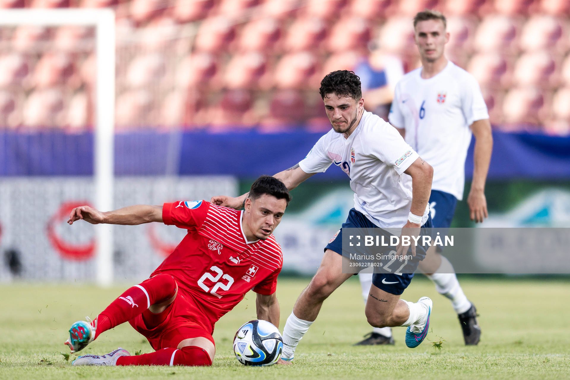 Fabian Rieder of Switzerland and Christos Zafeiris of Norway