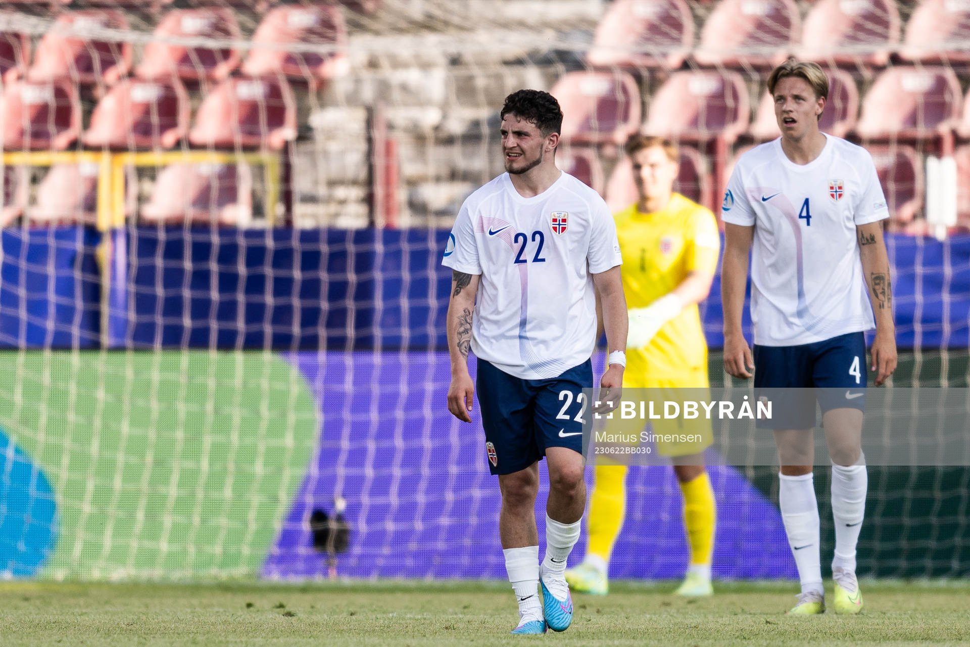 Christos Zafeiris and Jesper Norman Daland of Norway looks