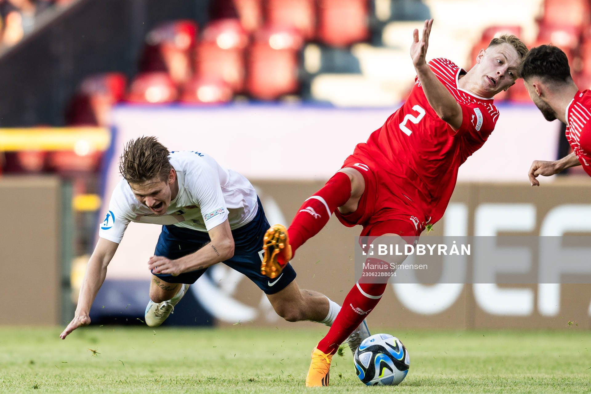 David Möller Wolfe of Norway and Lewin Blum of Switzerland