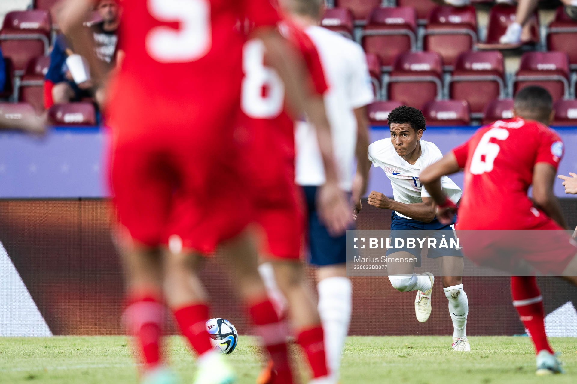 Antonio Nusa of Norway