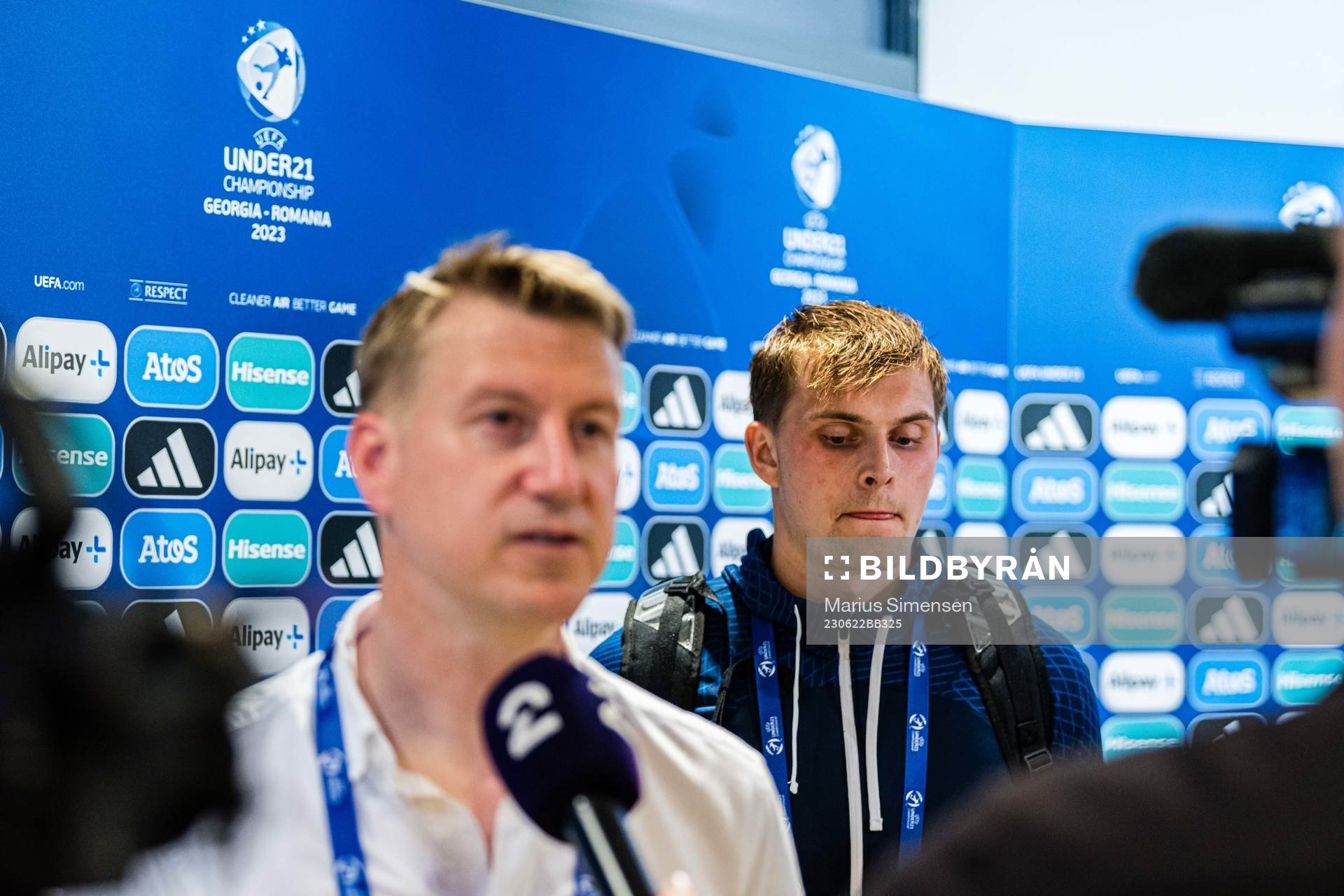 Leif Gunnar Smerud, head coach of Norway, and Mads